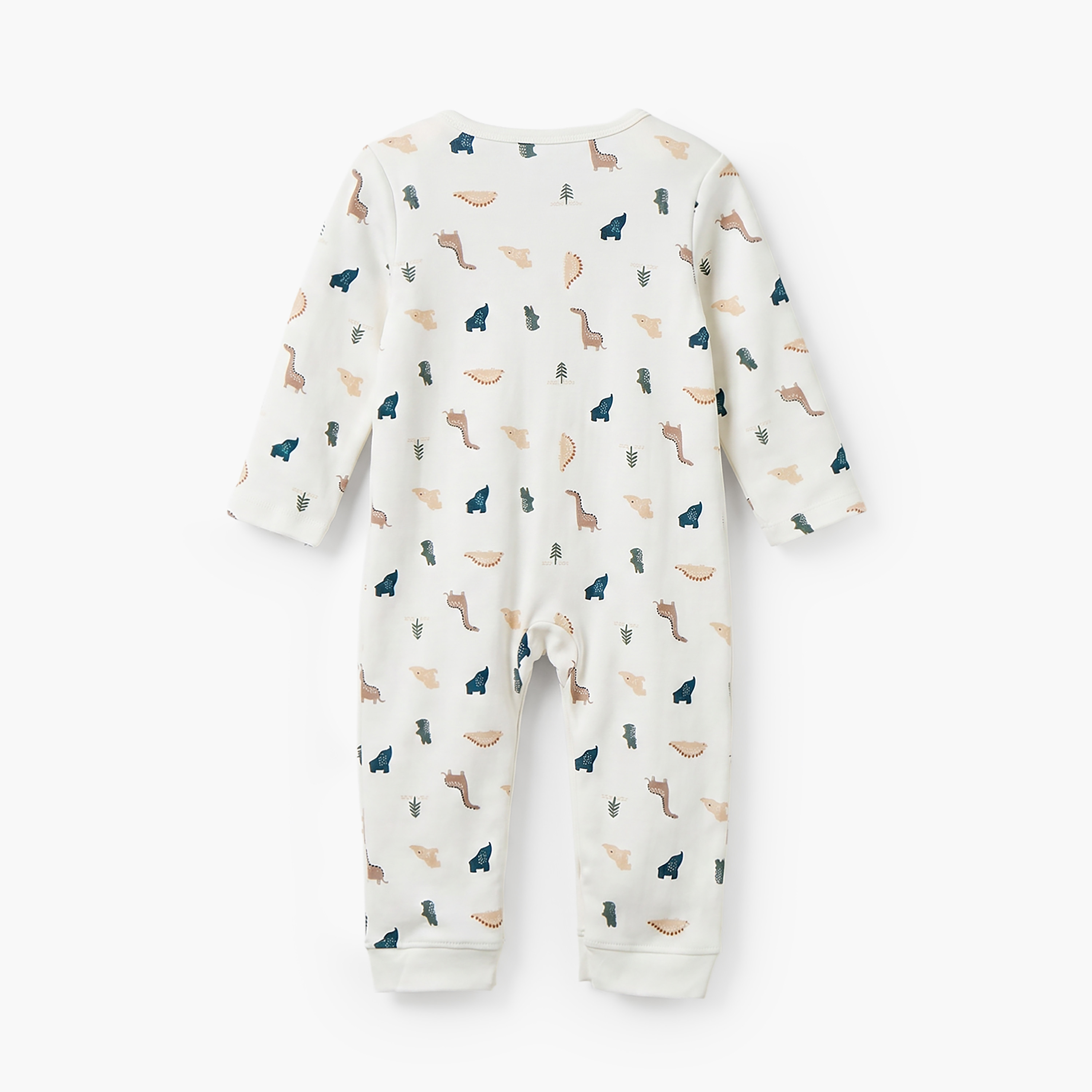Juniors Assorted Sleepsuit with Long Sleeves - Set of 3-baby-boys-clothing-nightwear-sleepsuits-image-3