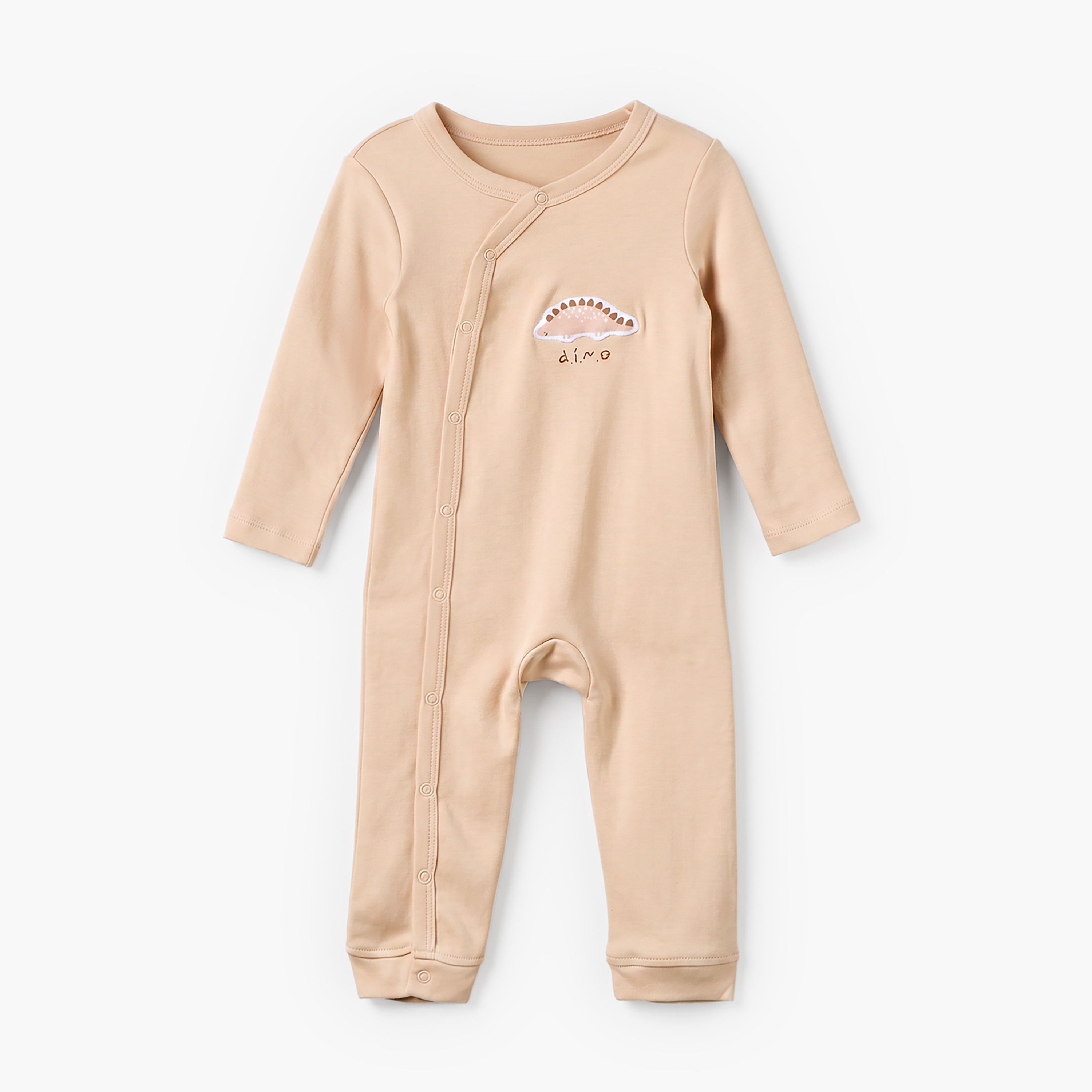 Juniors Assorted Sleepsuit with Long Sleeves - Set of 3-baby-boys-clothing-nightwear-sleepsuits-image-4