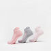 Kappa Textured Ankle Length Sports Socks - Set of 3-Women%27s Socks-thumbnail-1