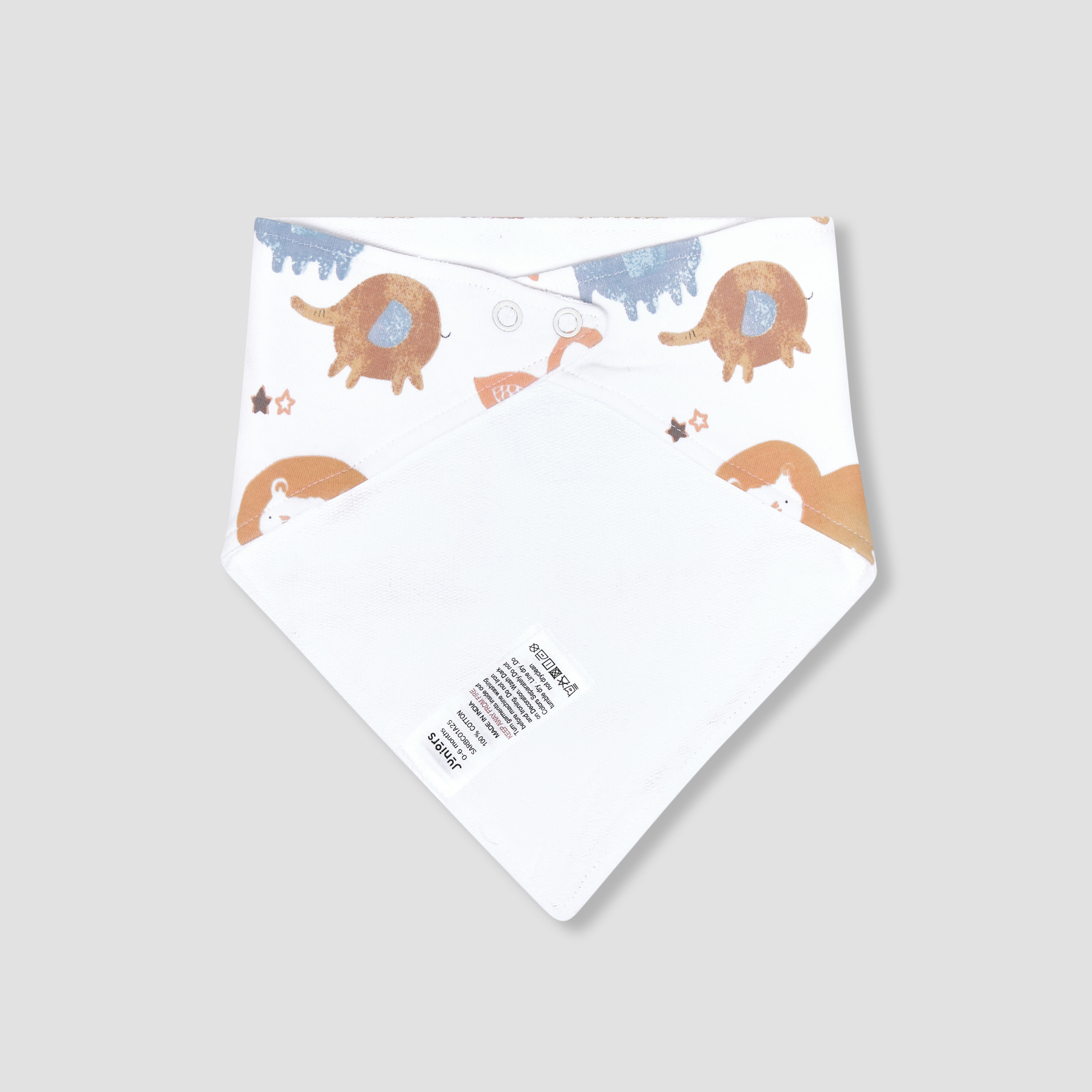 طقم من 3 مريلة أطفال بطبعات من جونيورز-baby-feeding-bibs-image-5