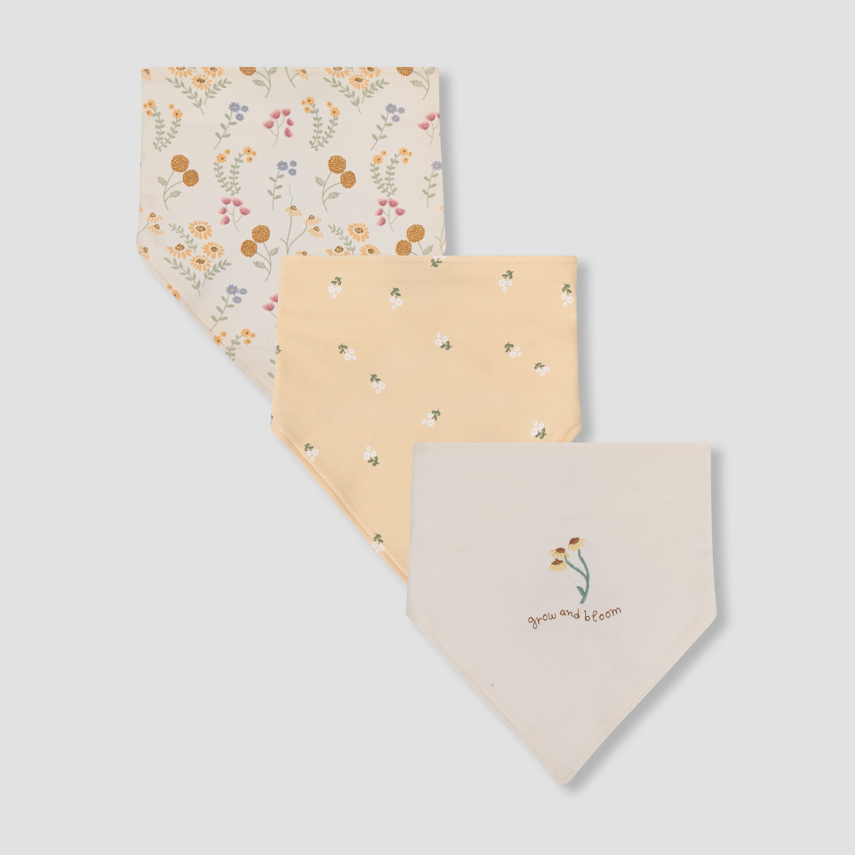 طقم من 3 مريلة أطفال بطبعات من جونيورز-baby-feeding-bibs-image-1