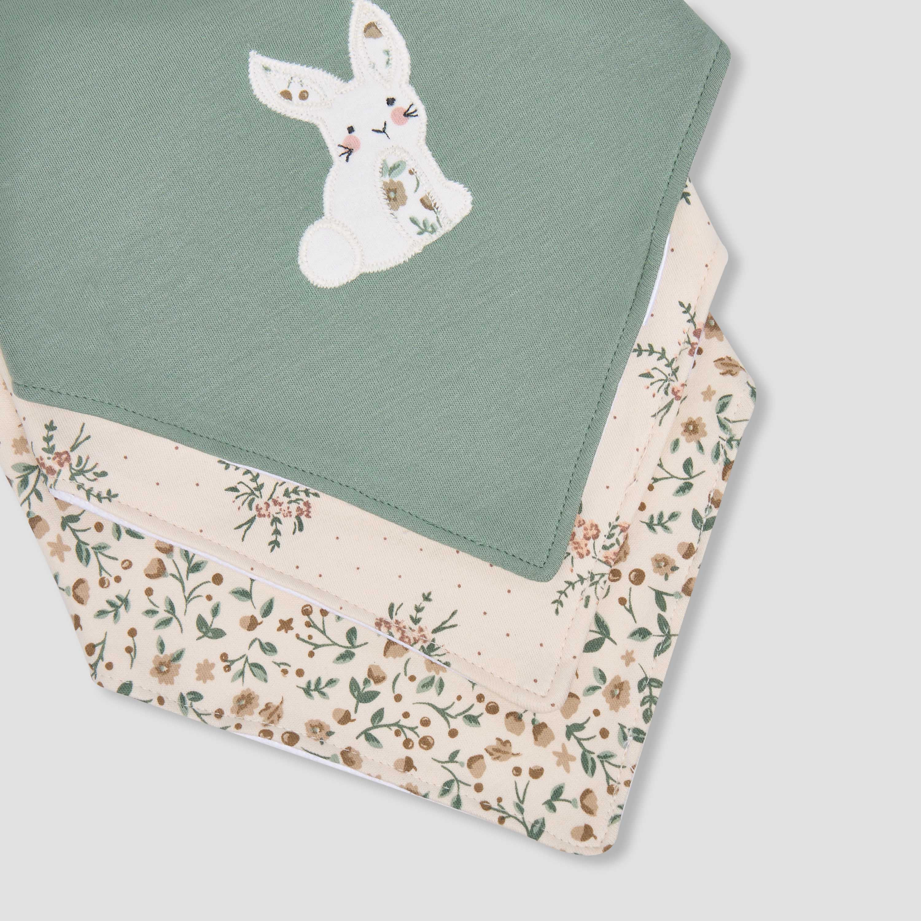 طقم من 3 مريلة أطفال بطبعات من جونيورز-baby-feeding-bibs-image-6