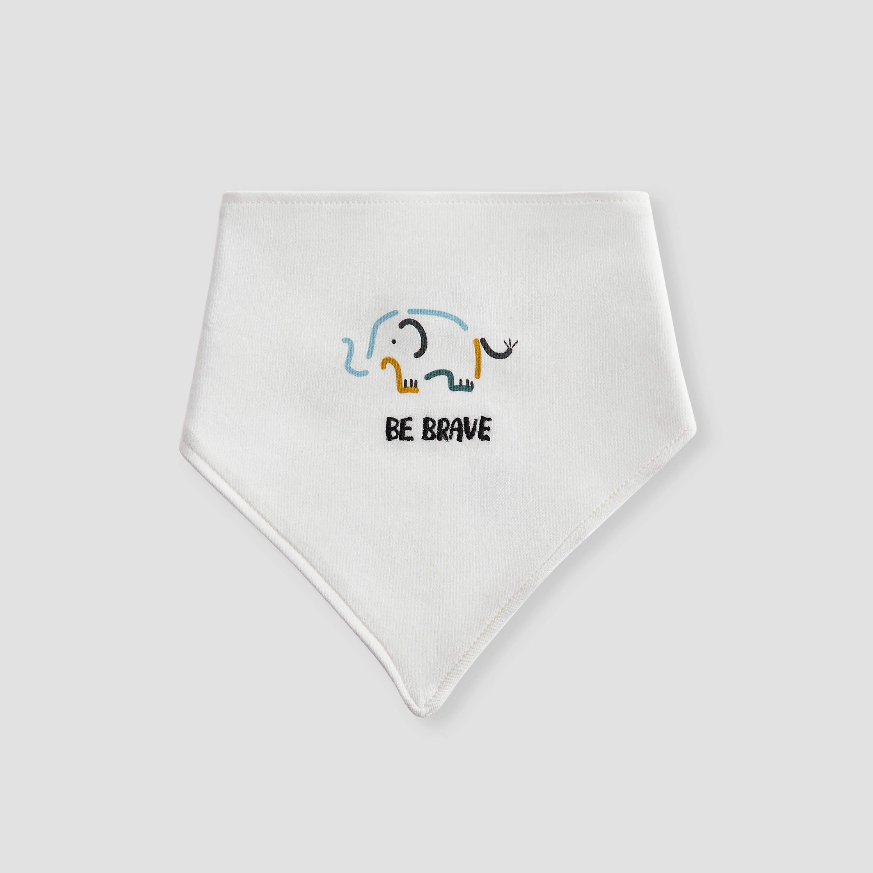 Juniors Printed Bib with Button Closure - Set of 3-baby-feeding-bibs-image-4