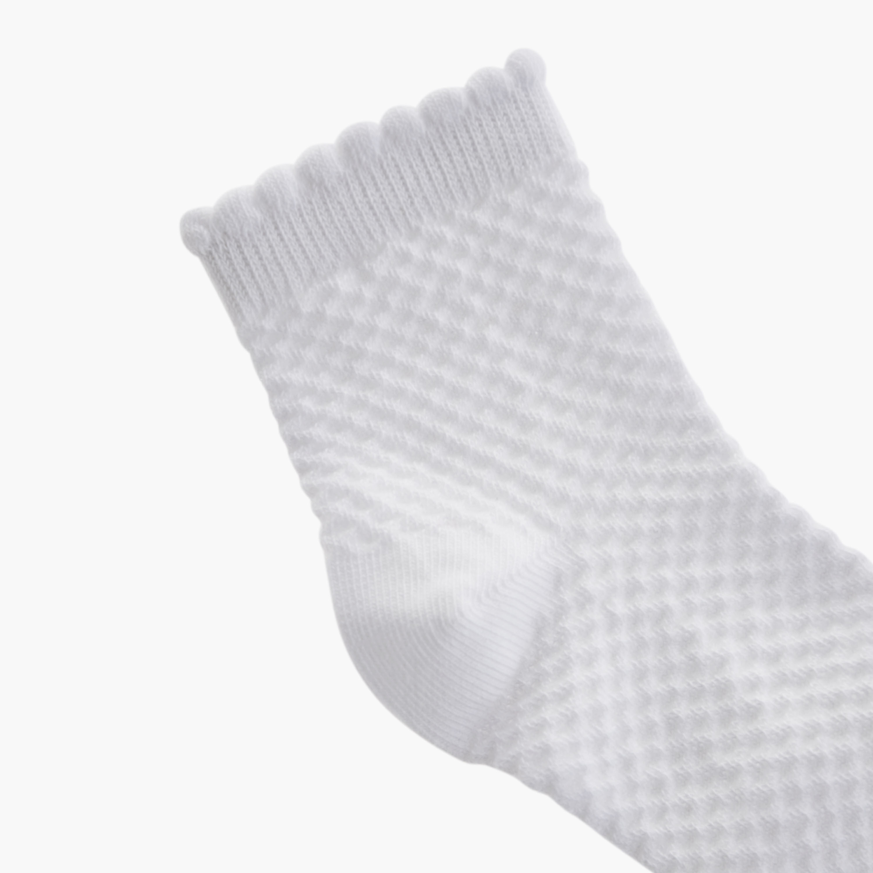 جوارب بارزة الملمس بطول ربلة الساق من جونيورز - طقم 5 أزواج-girls-accessories-socks-image-3