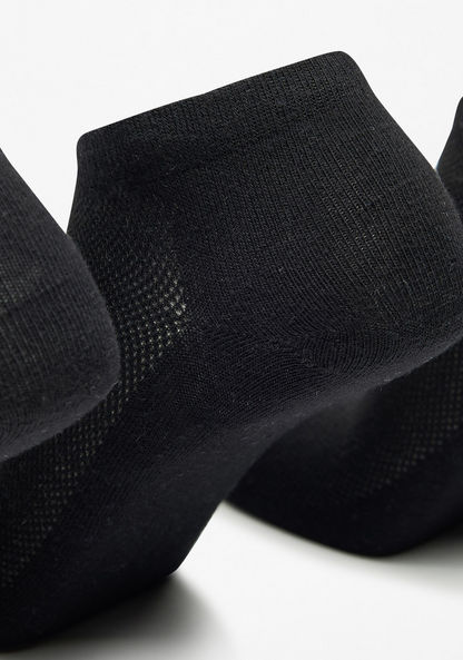Kappa Logo Print Ankle Length Socks - Set of 5-Men%27s Socks-image-1