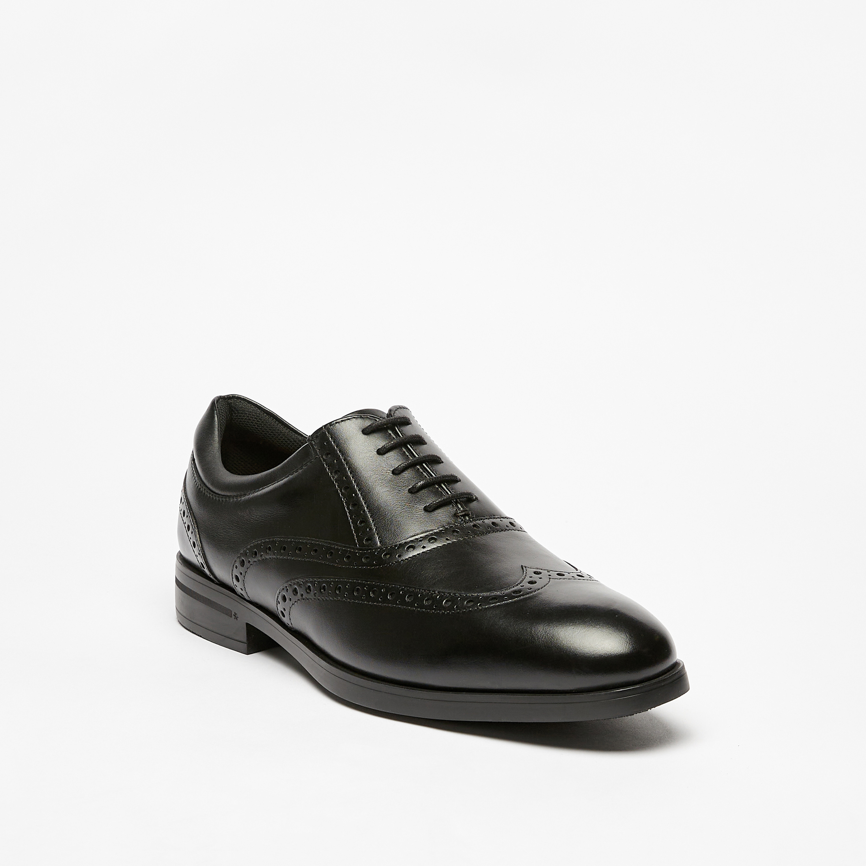 Textured store formal shoes