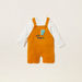 Juniors Dinosaur Applique Long Sleeves T-shirt and Dungaree Set-Rompers%2C Dungarees and Jumpsuits-thumbnail-2