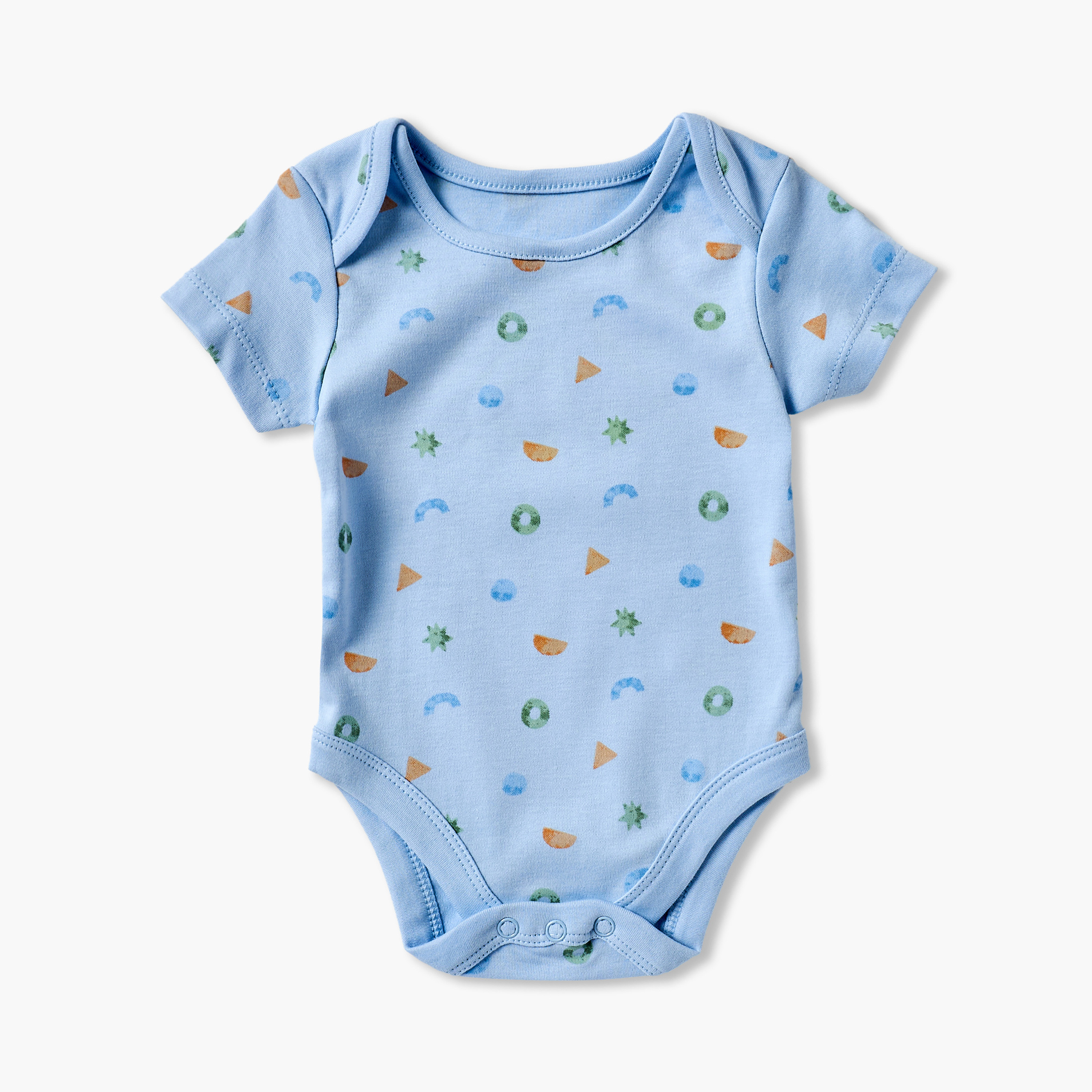 طقم هدايا ملابس بطبعات هندسية من جونيورز - 6 قطع-baby-boys-clothing-setsandcoords-image-3