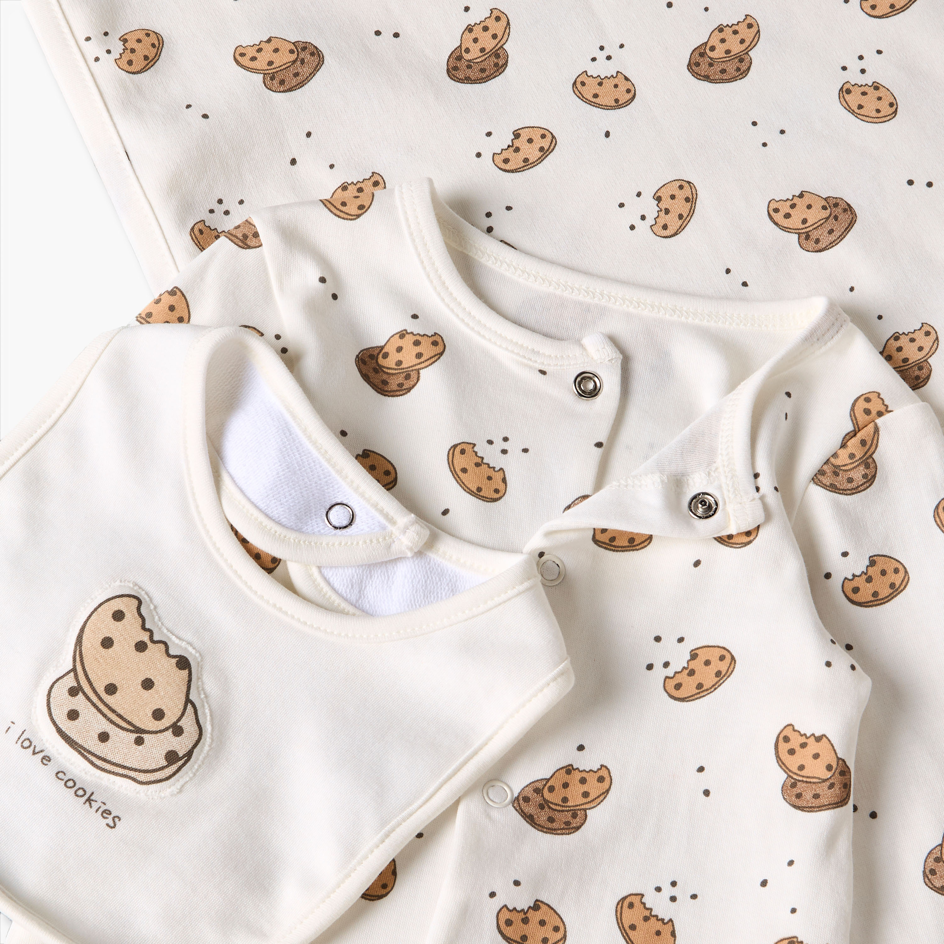 Set of 3 Juniors Clothing Gift Set with Cookie Print-baby-girls-clothing-setsandcoords-image-5