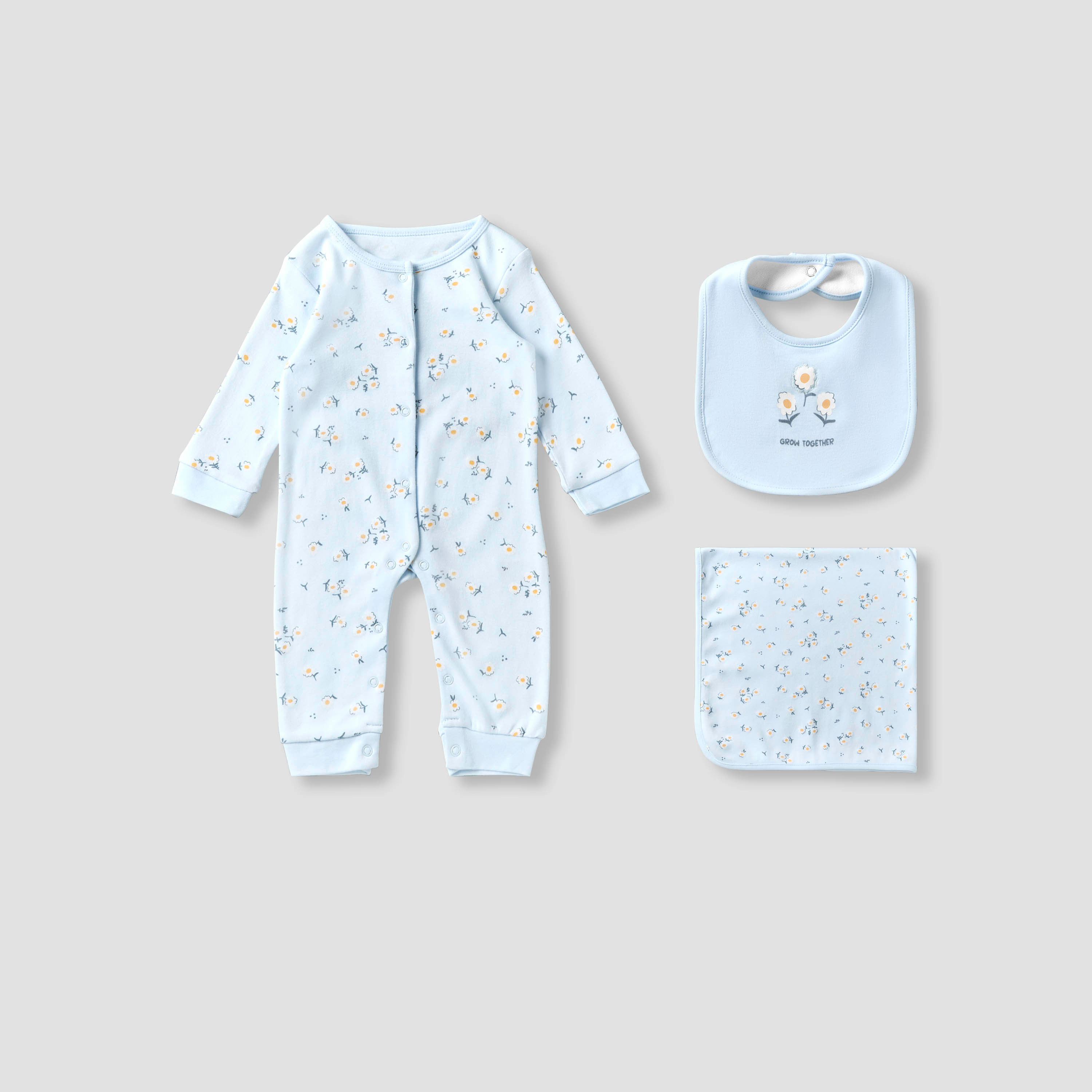 Set of 3 Juniors Clothing Gift Set with Floral Print-baby-girls-clothing-setsandcoords-image-5