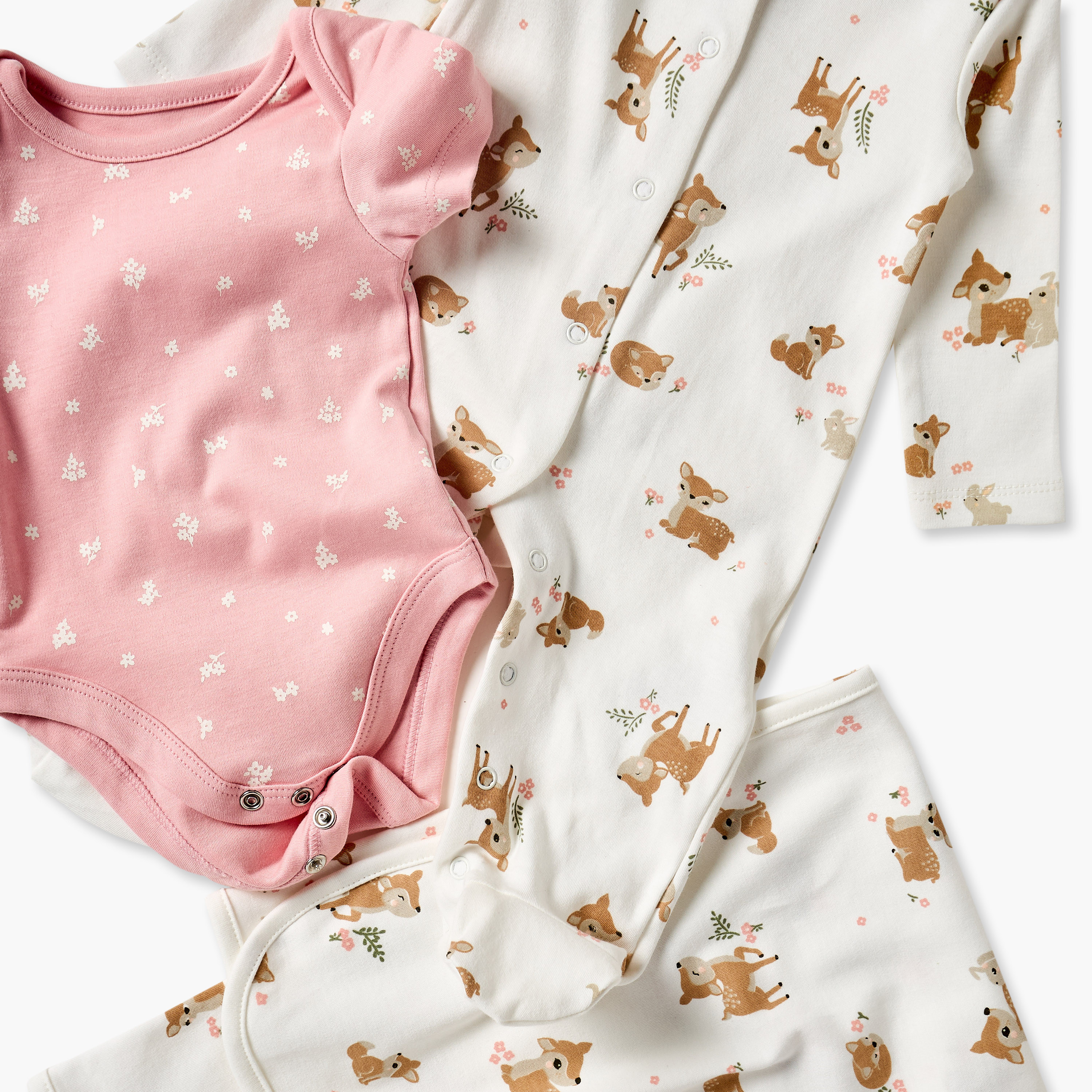 طقم هدايا ملابس للأطفال بطبعات غزلان من جونيورز - 5 قطع-baby-girls-clothing-setsandcoords-image-9