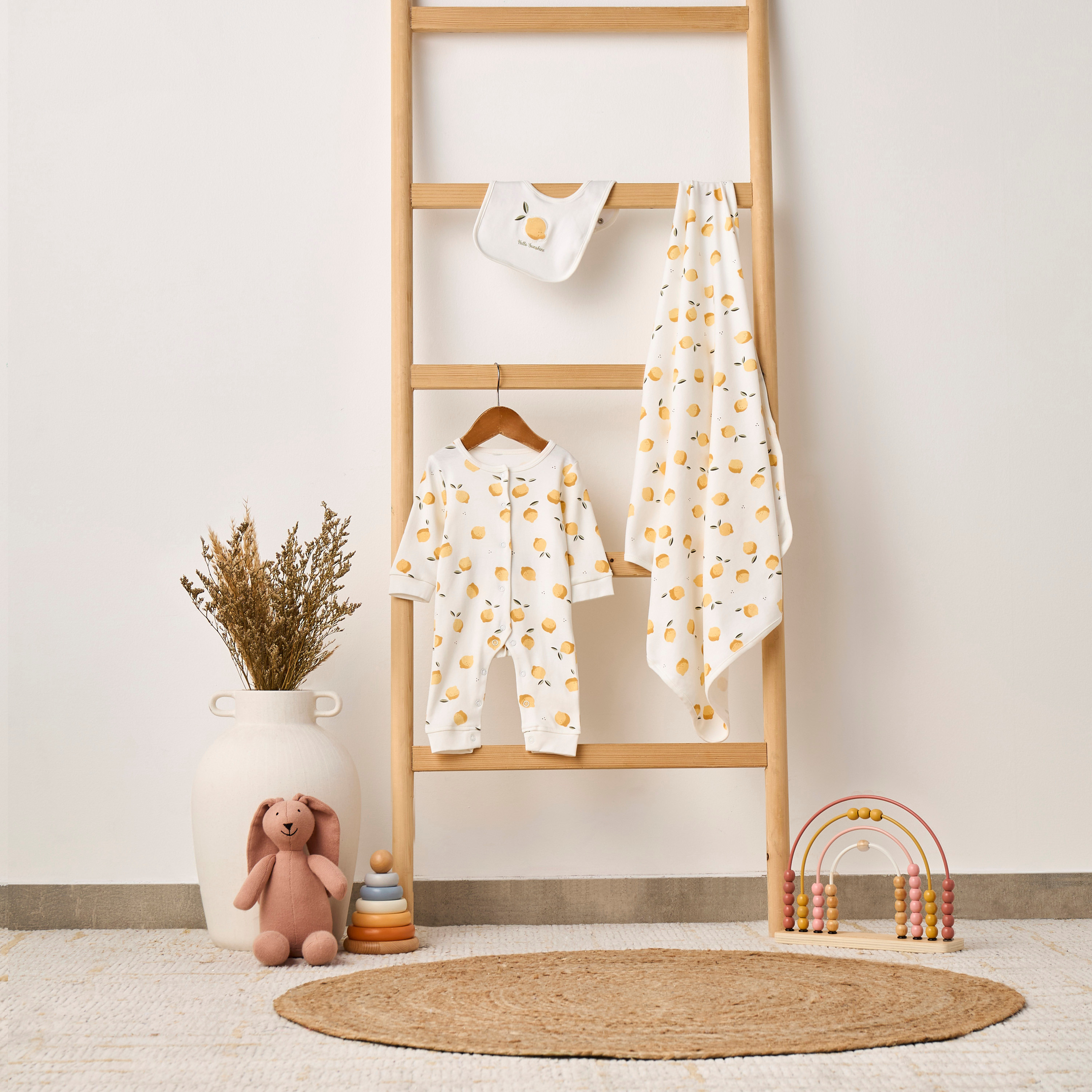 Set of 3 Juniors Clothing Gift Set with Lemon Print-baby-girls-clothing-setsandcoords-image-8