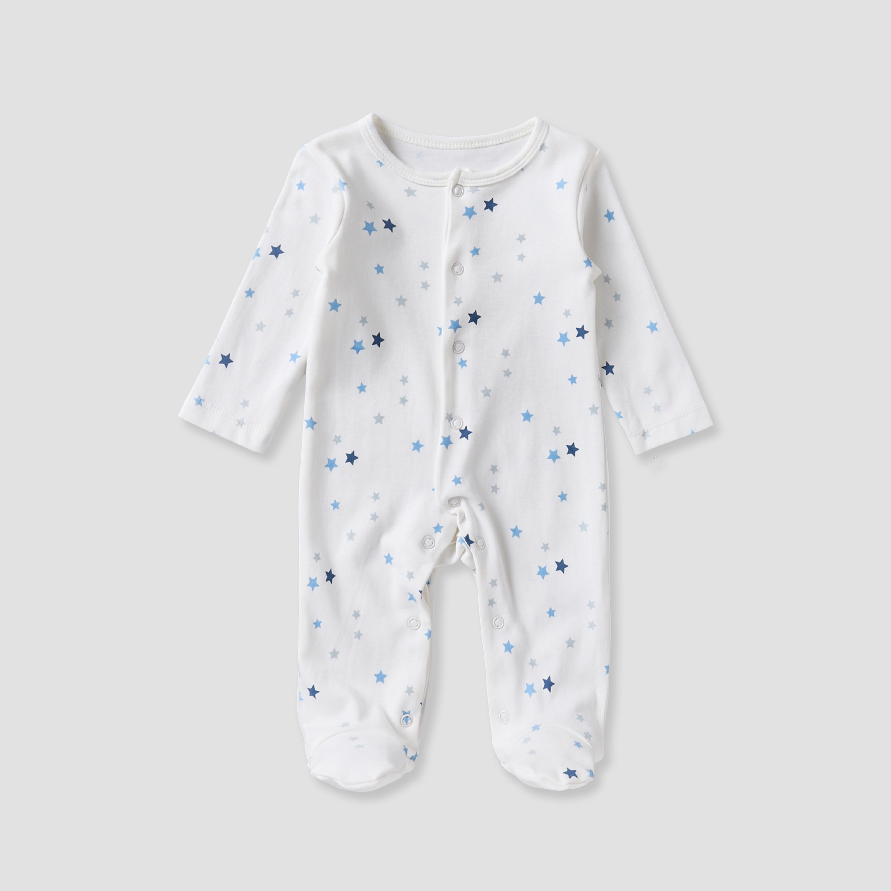 طقم هدايا ملابس للأطفال بطبعة نجوم من جوزنيورز - طقم من 6 قطع-baby-boys-clothing-setsandcoords-image-3