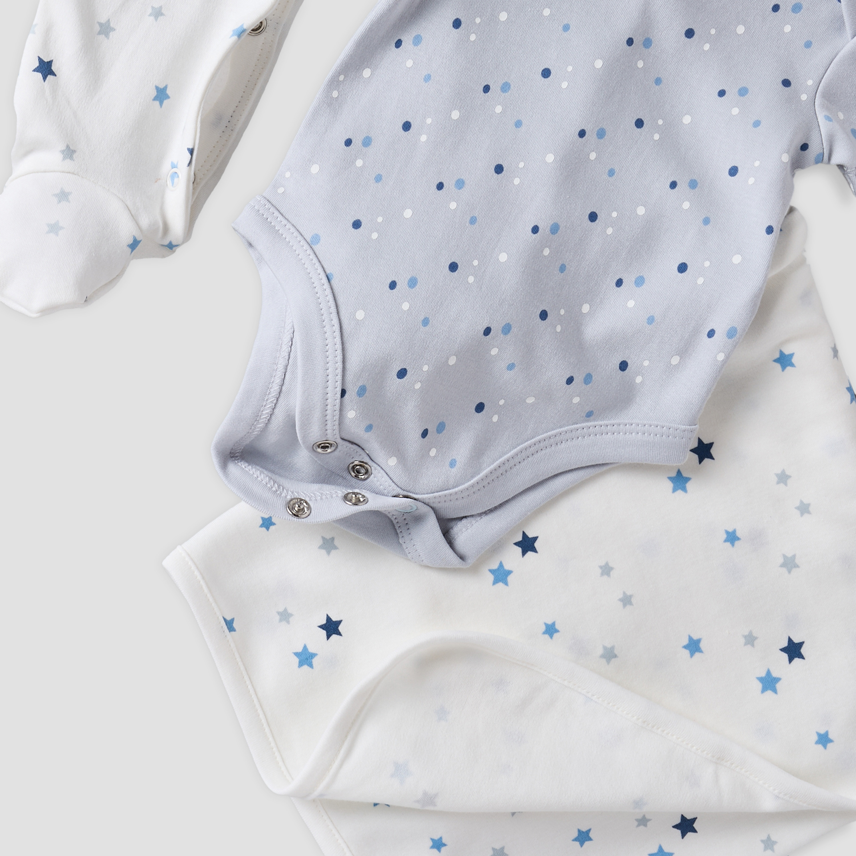 طقم هدايا ملابس للأطفال بطبعة نجوم من جوزنيورز - طقم من 6 قطع-baby-boys-clothing-setsandcoords-image-9