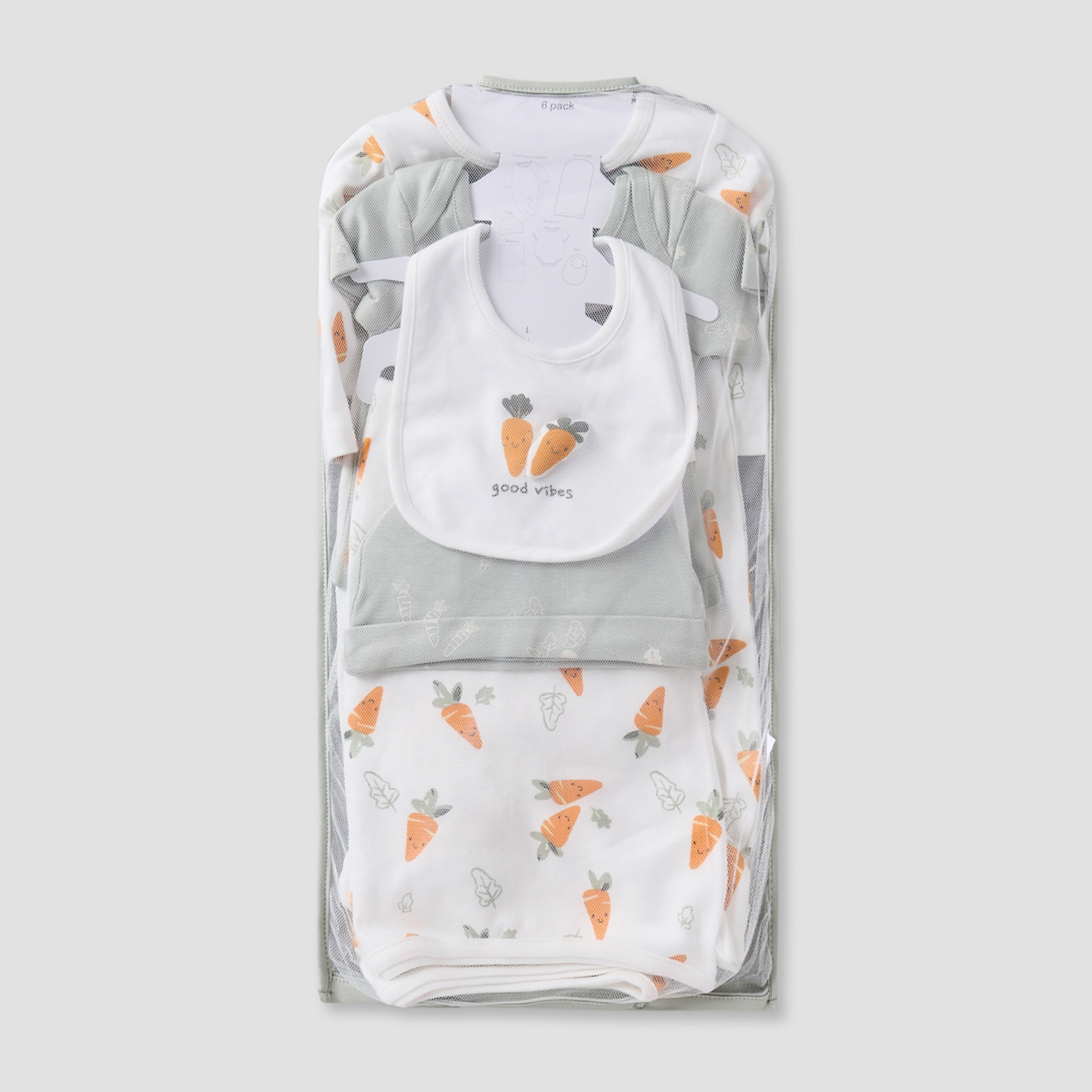 طقم هدايا ملابس بطبعات جزر من جونيورز - طقم 5 قطع-baby-boys-clothing-setsandcoords-image-2