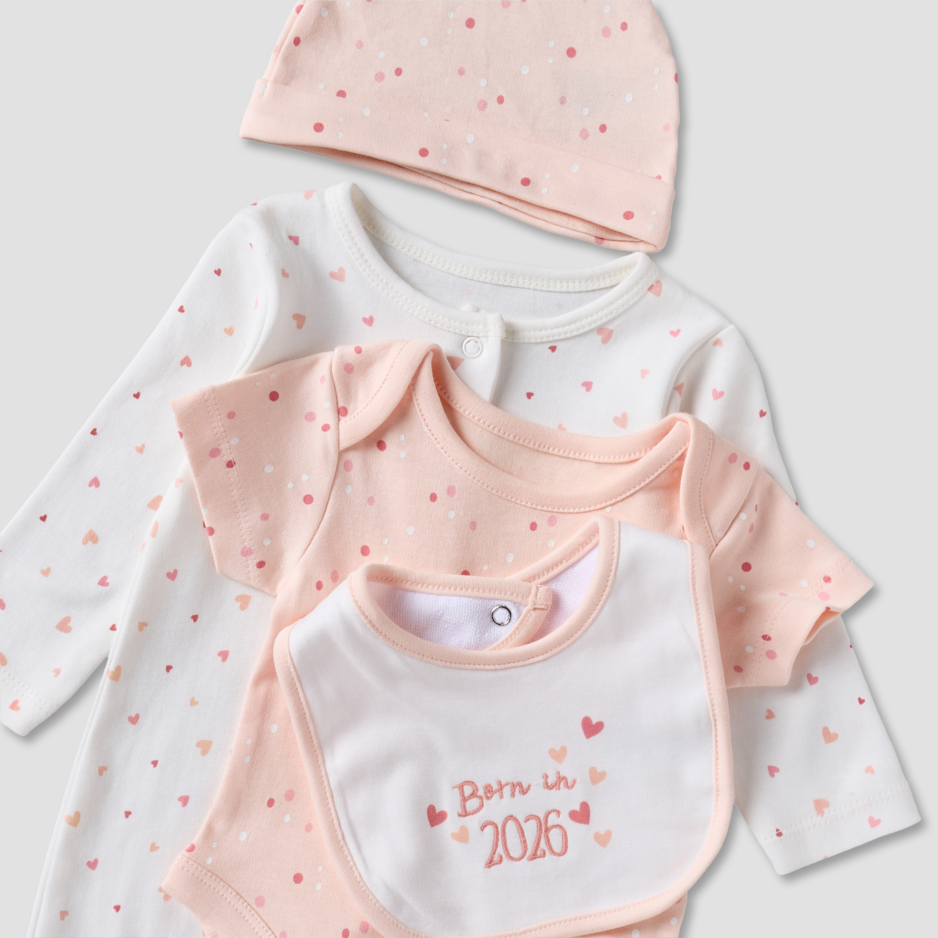 Set of 6 Juniors Clothing Gift Set with Snap Button Closure-baby-girls-clothing-setsandcoords-image-7