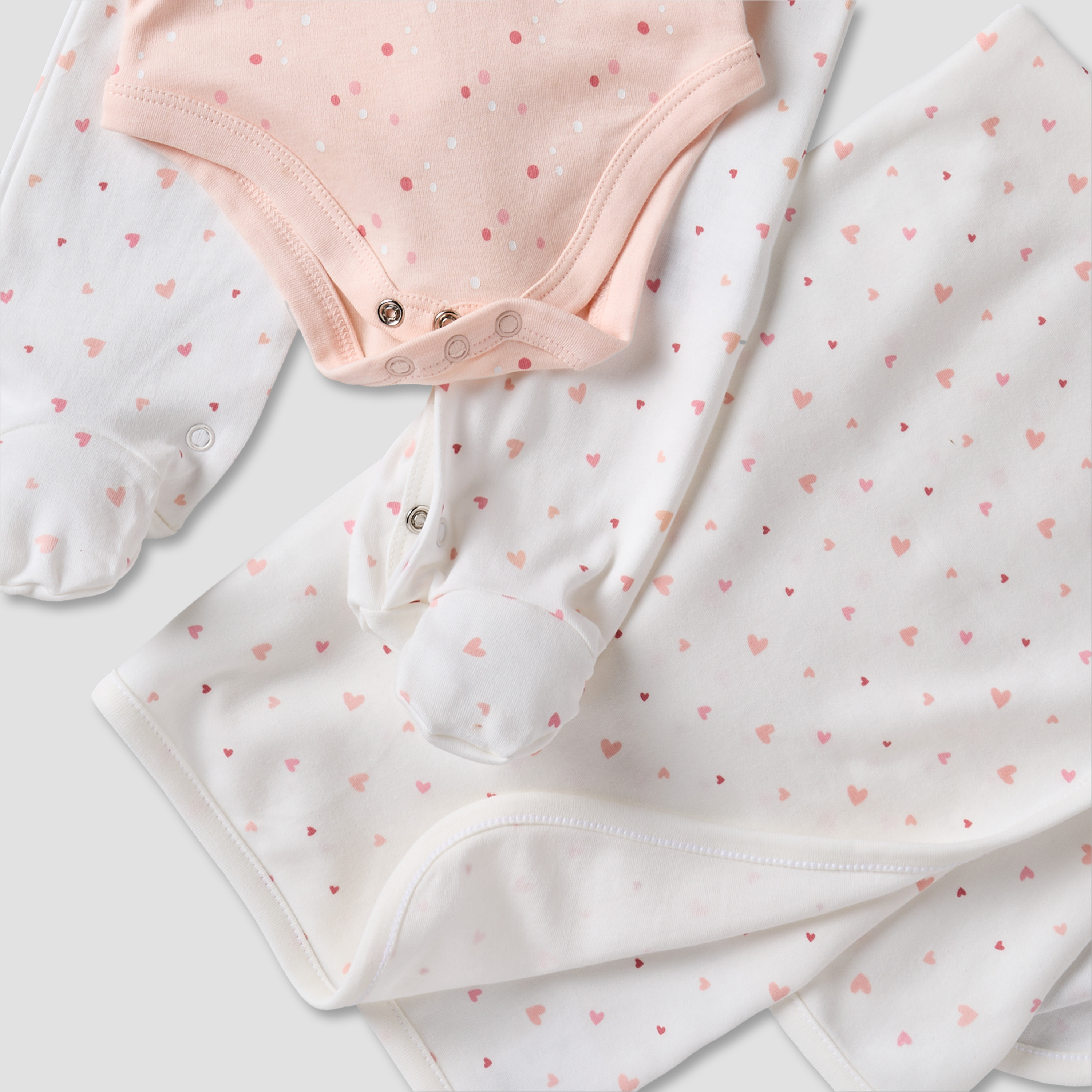 Set of 6 Juniors Clothing Gift Set with Snap Button Closure-baby-girls-clothing-setsandcoords-image-8