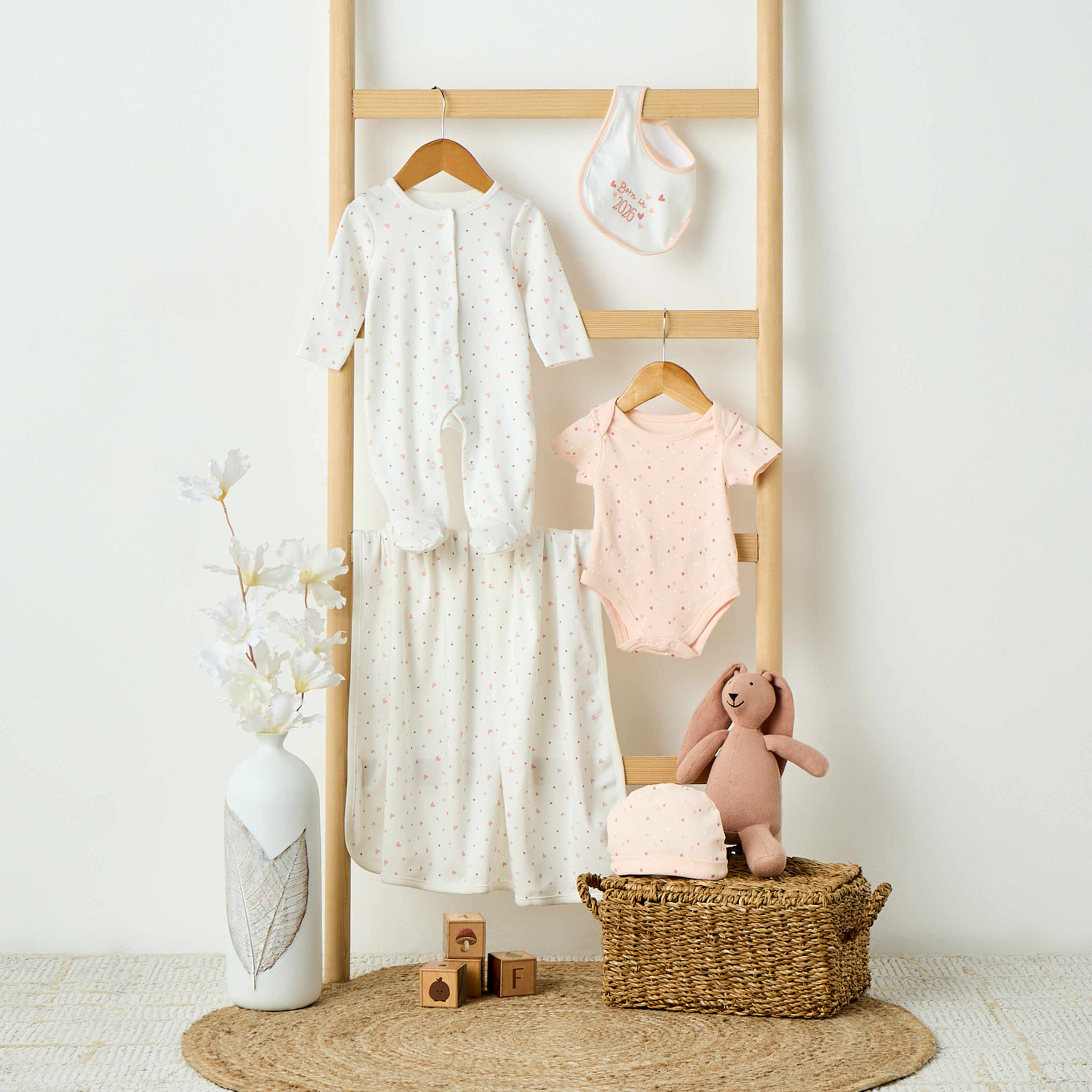 Set of 6 Juniors Clothing Gift Set with Snap Button Closure-baby-girls-clothing-setsandcoords-image-9