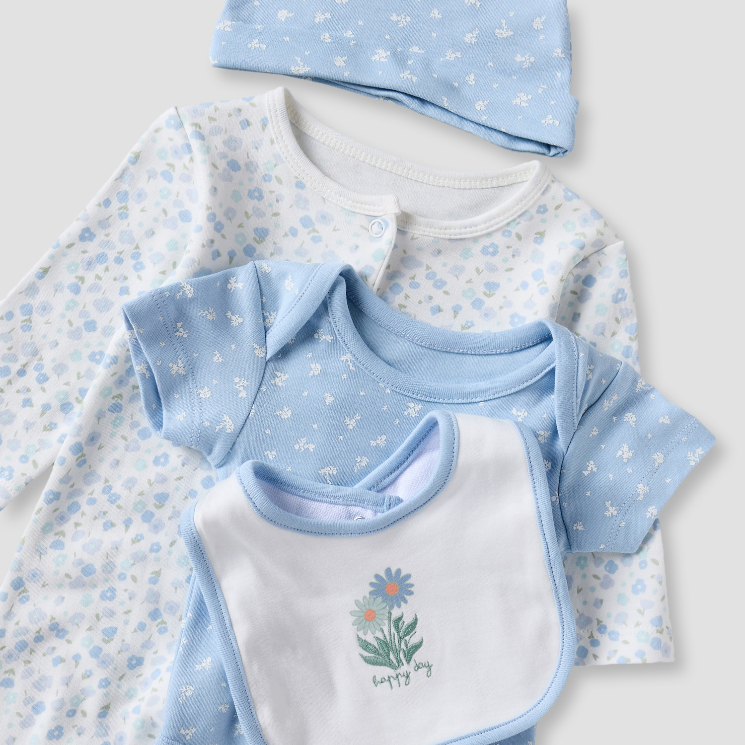 Set of 6 Juniors Clothing Gift Set with Floral Print-baby-girls-clothing-setsandcoords-image-7
