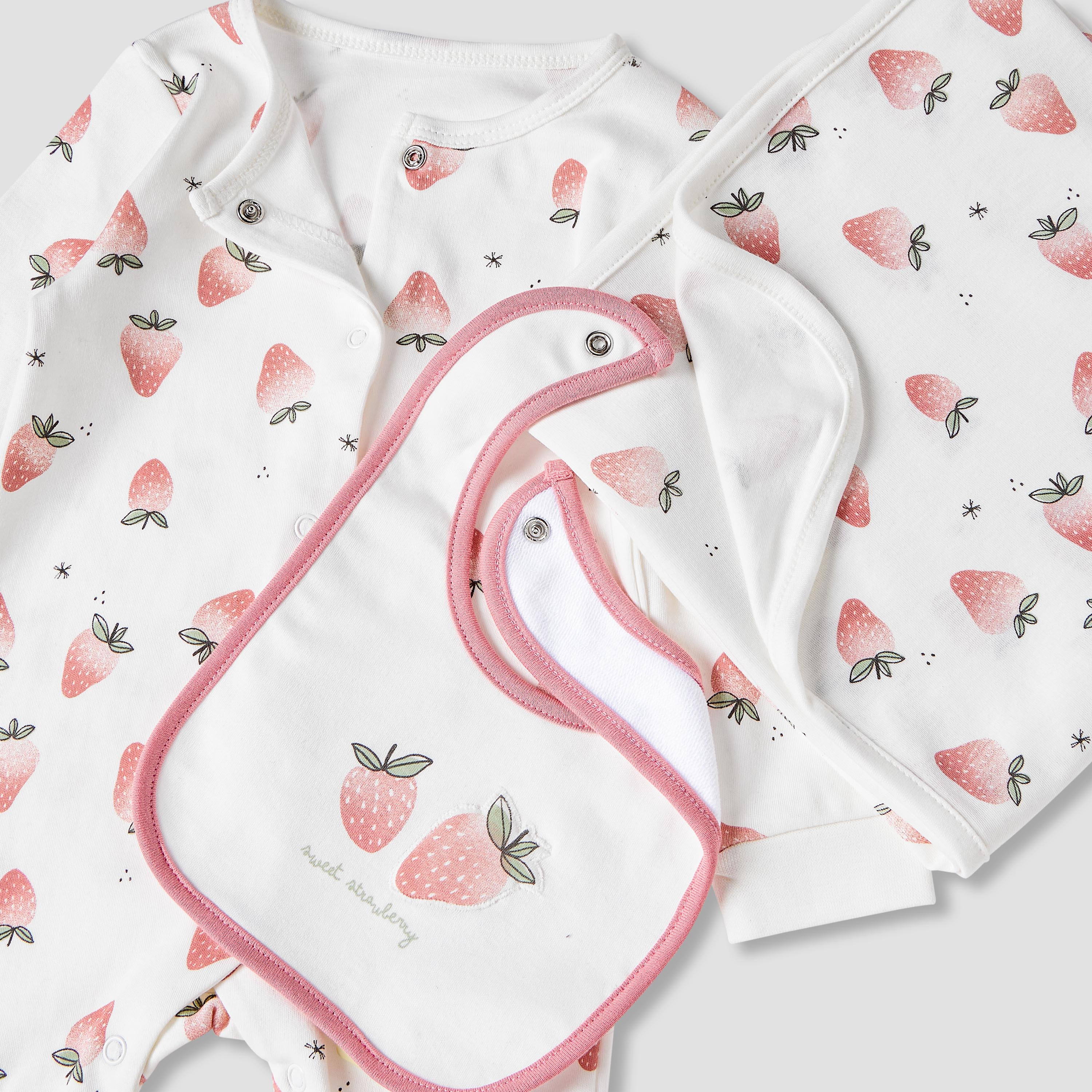 Set of 3 Juniors Clothing Gift Set with Snap Button Closure-baby-girls-clothing-nightwear-sleepsuits-image-6