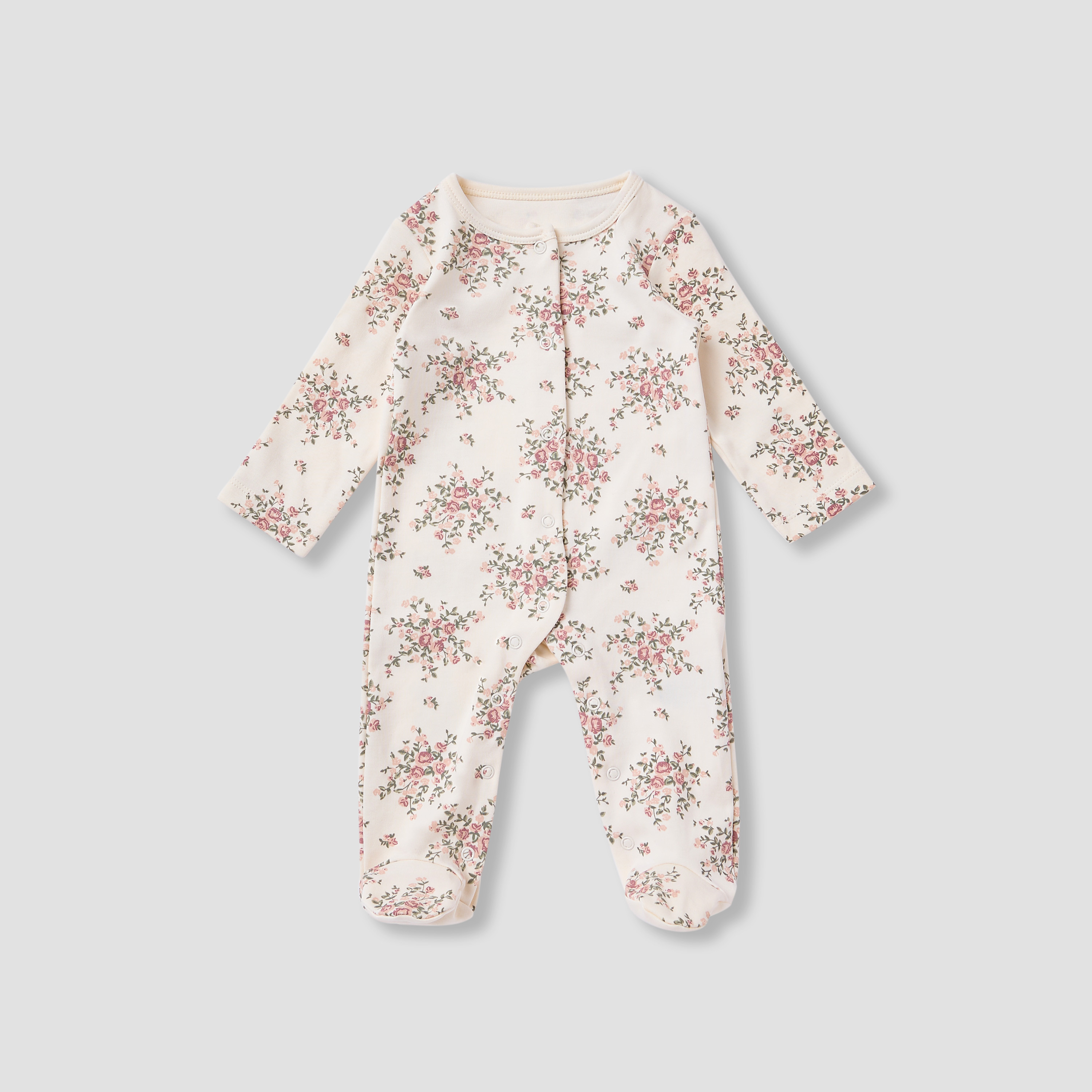 Juniors 5-Piece Floral Print Clothing Gift Set-baby-girls-clothing-setsandcoords-image-3