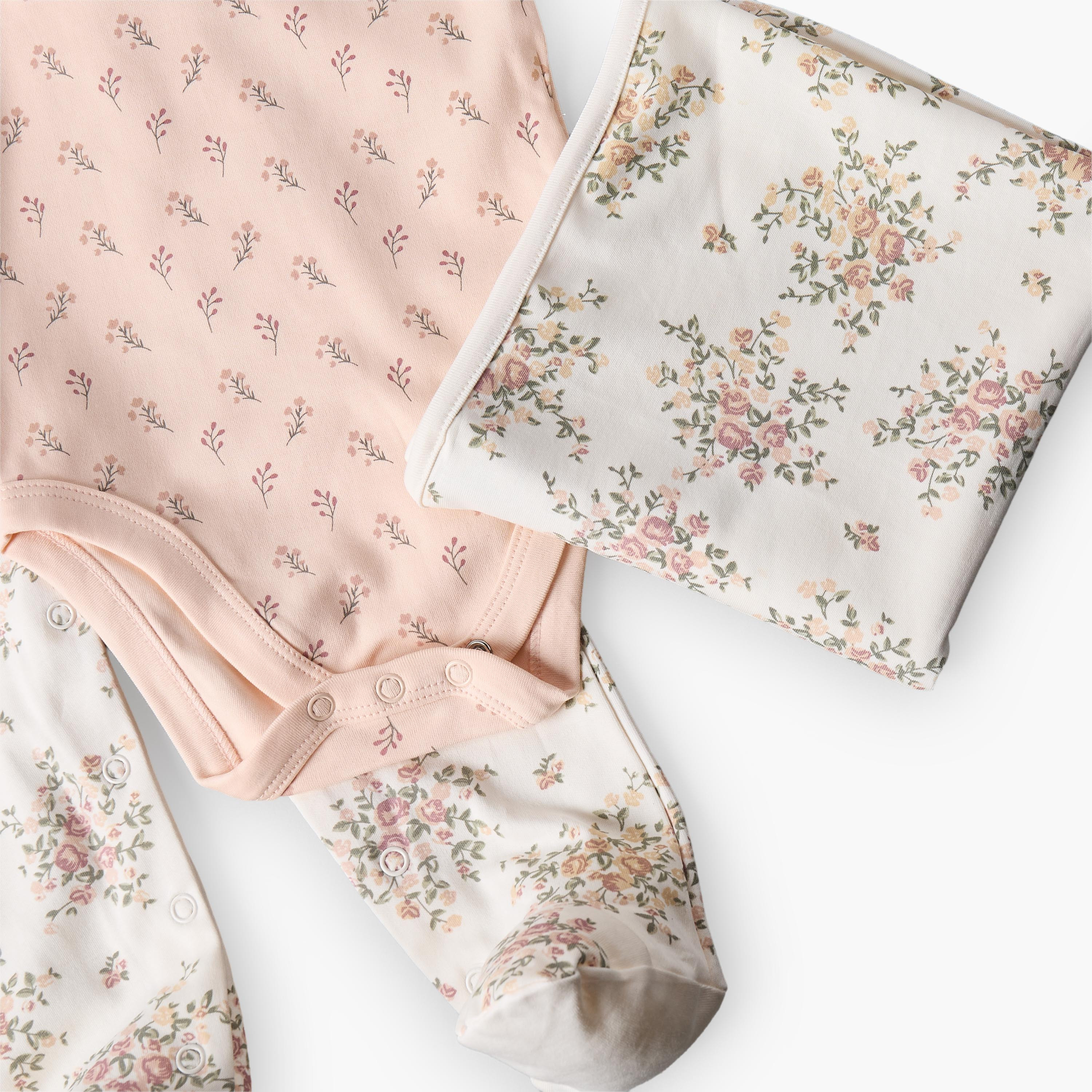 Juniors 5-Piece Floral Print Clothing Gift Set-baby-girls-clothing-setsandcoords-image-11