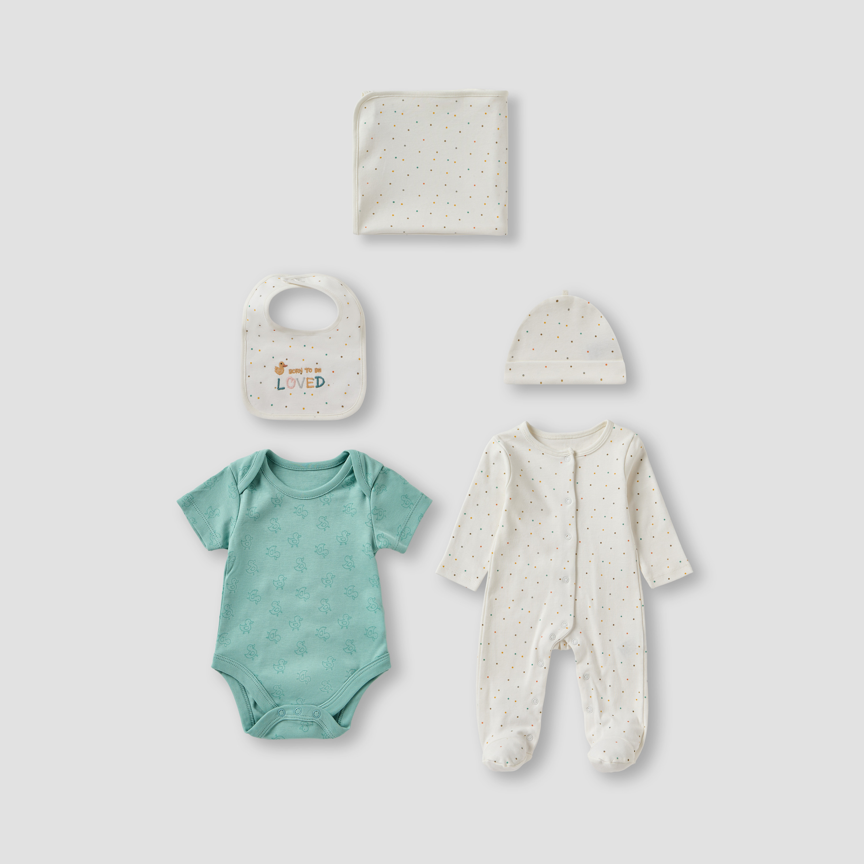 طقم ملابس بطبعات 6 قطع من جونيورز-baby-girls-clothing-setsandcoords-image-1