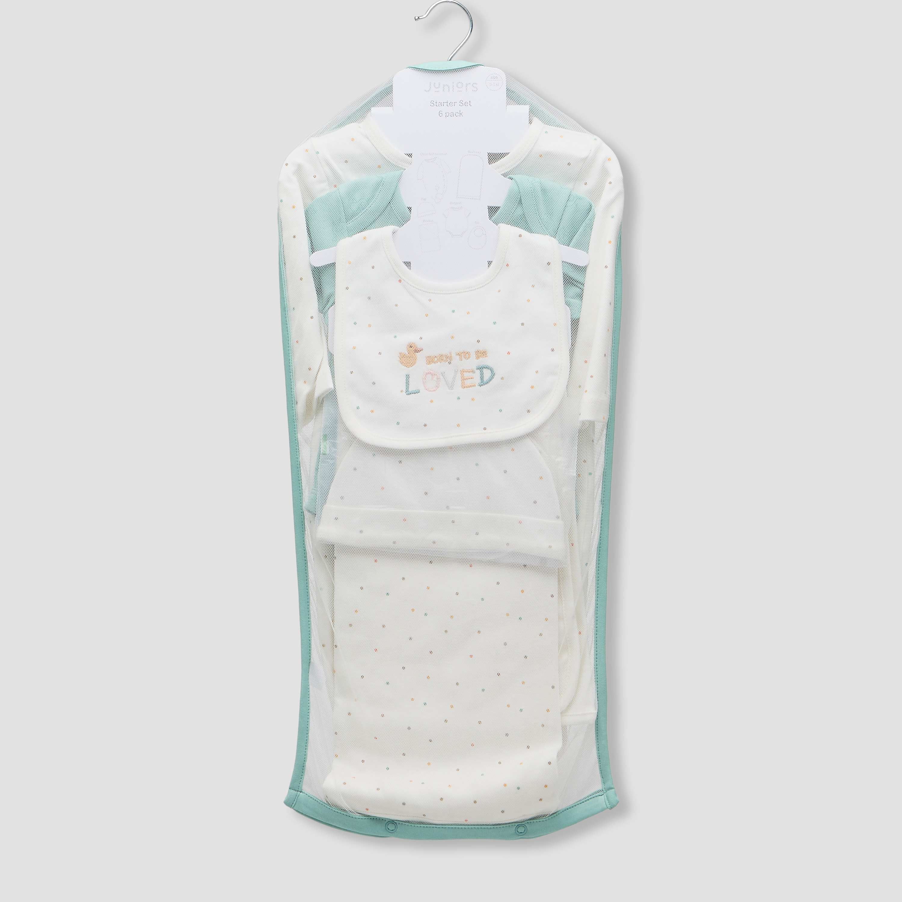 طقم ملابس بطبعات 6 قطع من جونيورز-baby-girls-clothing-setsandcoords-image-9