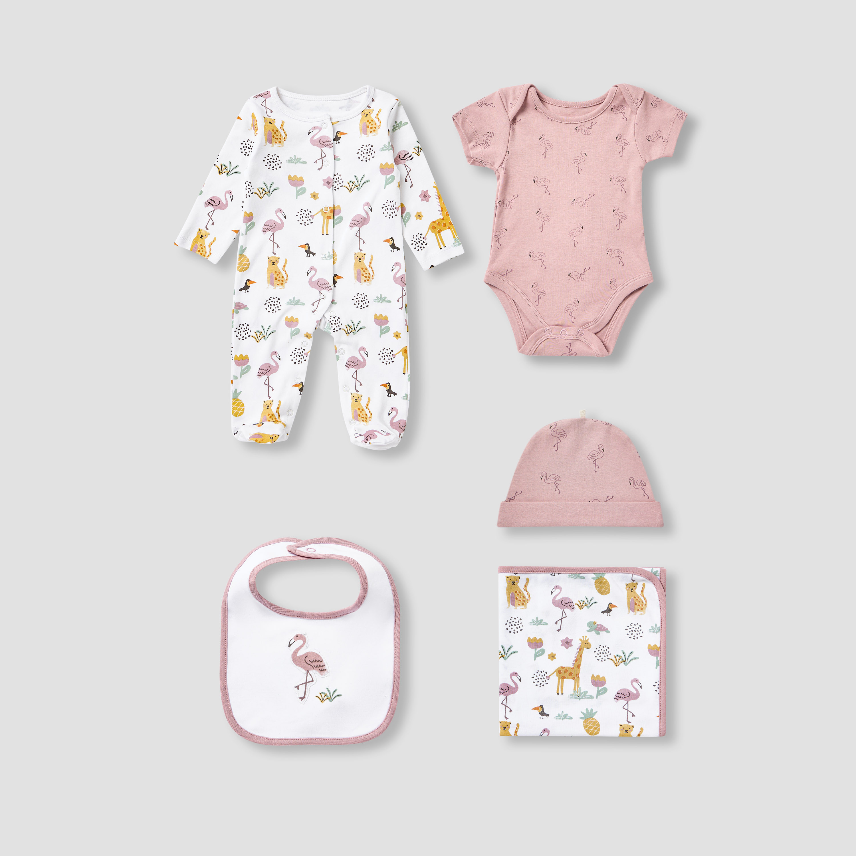 Juniors 6-Piece Printed Clothing Gift Set-baby-girls-clothing-setsandcoords-image-1