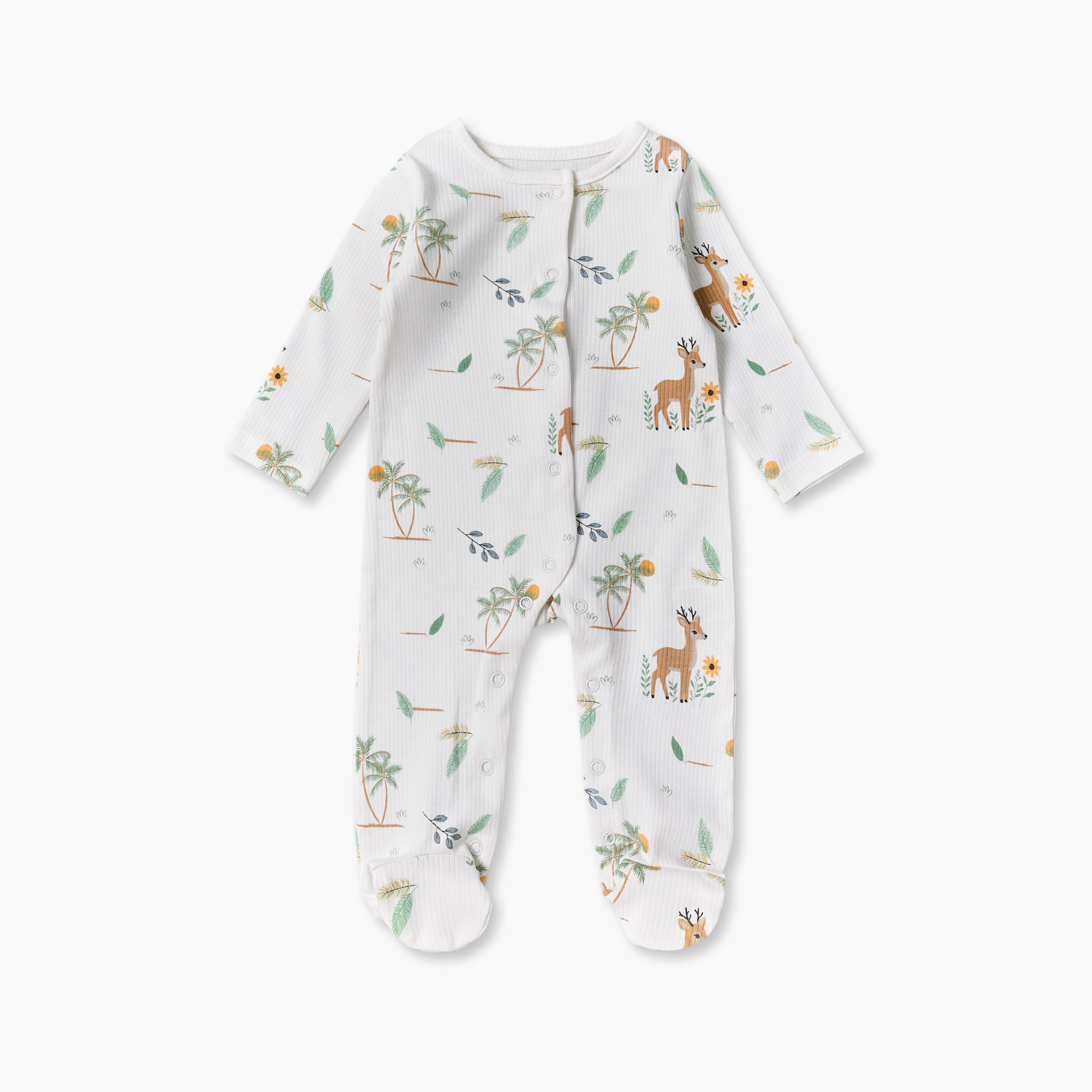 Set of 5 Juniors Clothing Gift Set with Deer Print-baby-girls-clothing-setsandcoords-image-2