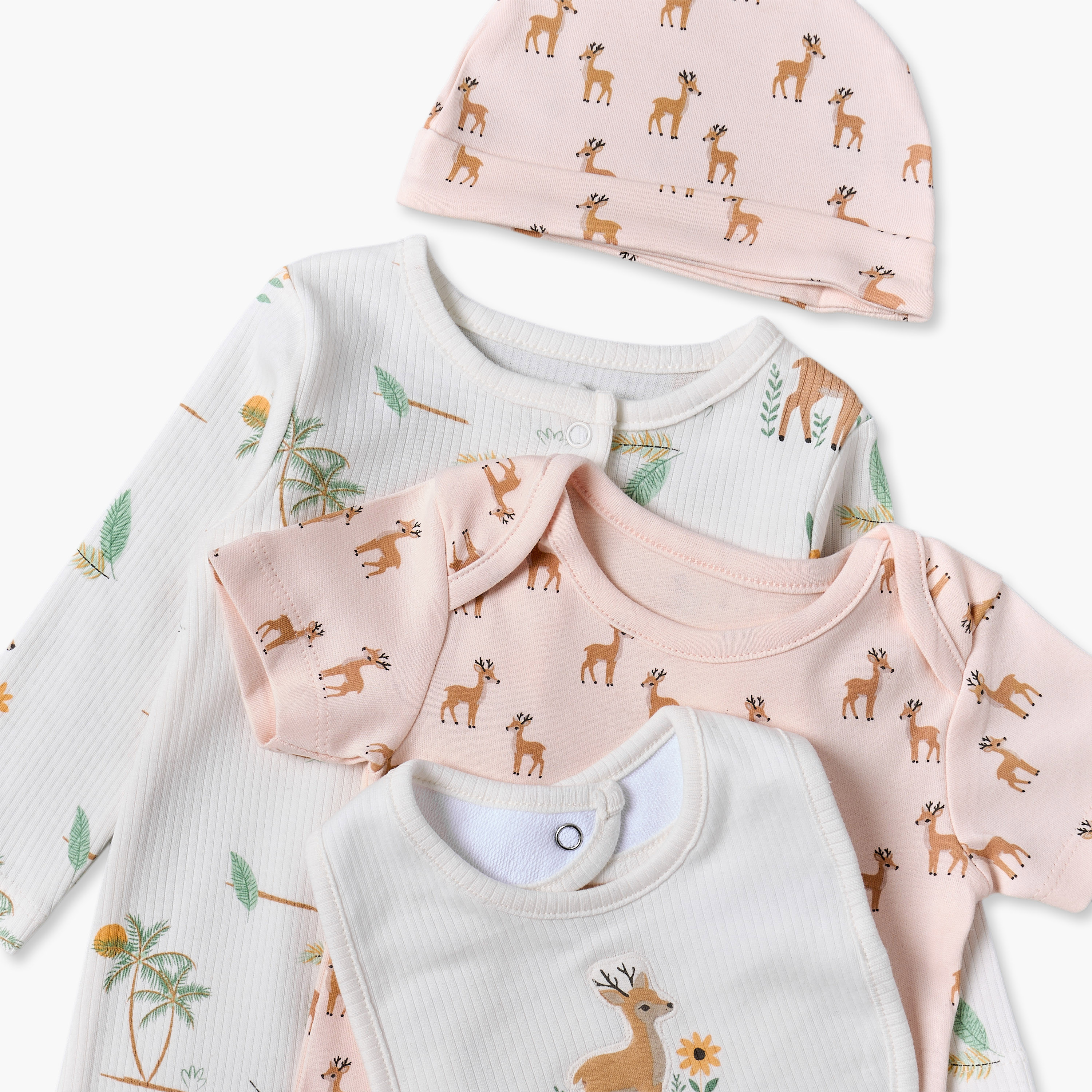 Set of 5 Juniors Clothing Gift Set with Deer Print-baby-girls-clothing-setsandcoords-image-7