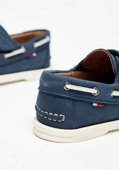 Mister Duchini Solid Slip-On Moccasins with Stitch Detail-Boy%27s Casual Shoes-image-2