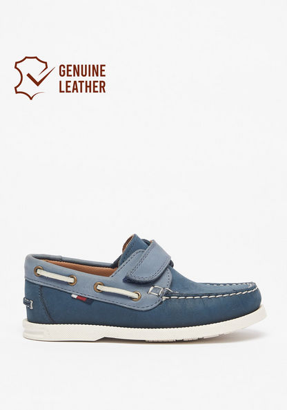Mister Duchini Solid Slip-On Moccasins with Stitch Detail-Boy%27s Casual Shoes-image-0