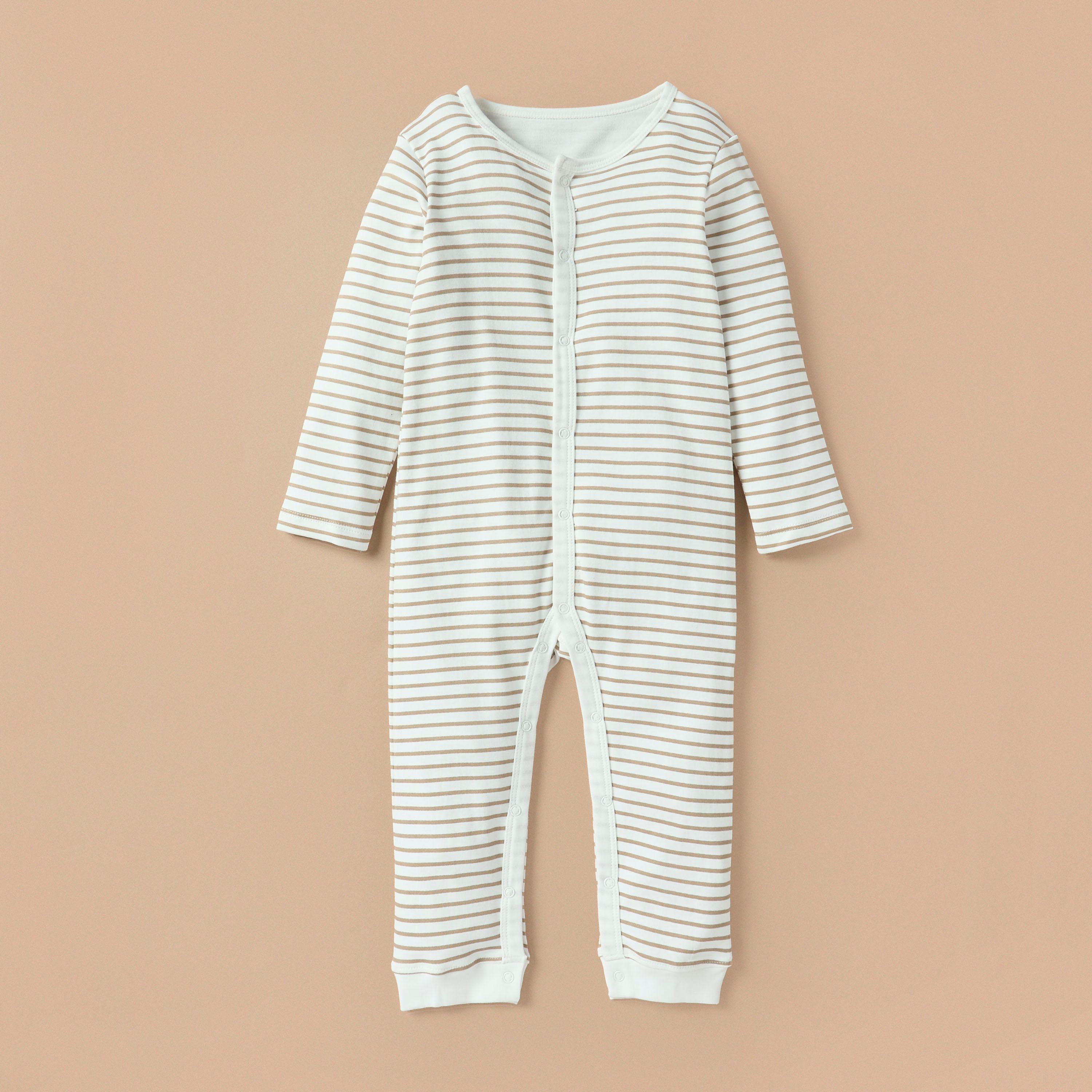 Juniors Printed Sleepsuit with Button Closure - Set of 3-baby-boys-clothing-nightwear-sleepsuits-image-2