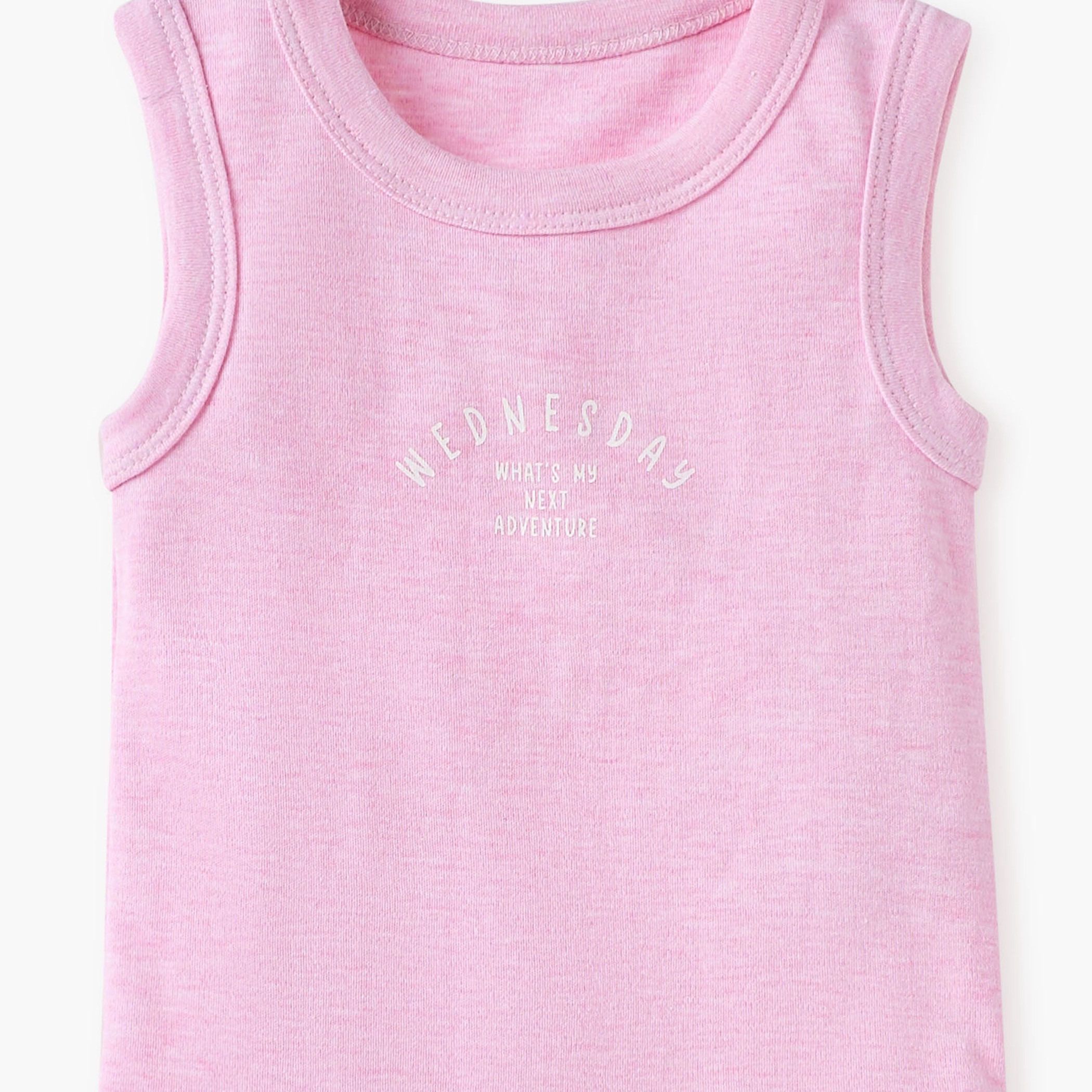 طقم بودي سوت دون أكمام 7 قطع بطبعات من جونيورز-baby-girls-clothing-bodysuits-image-13