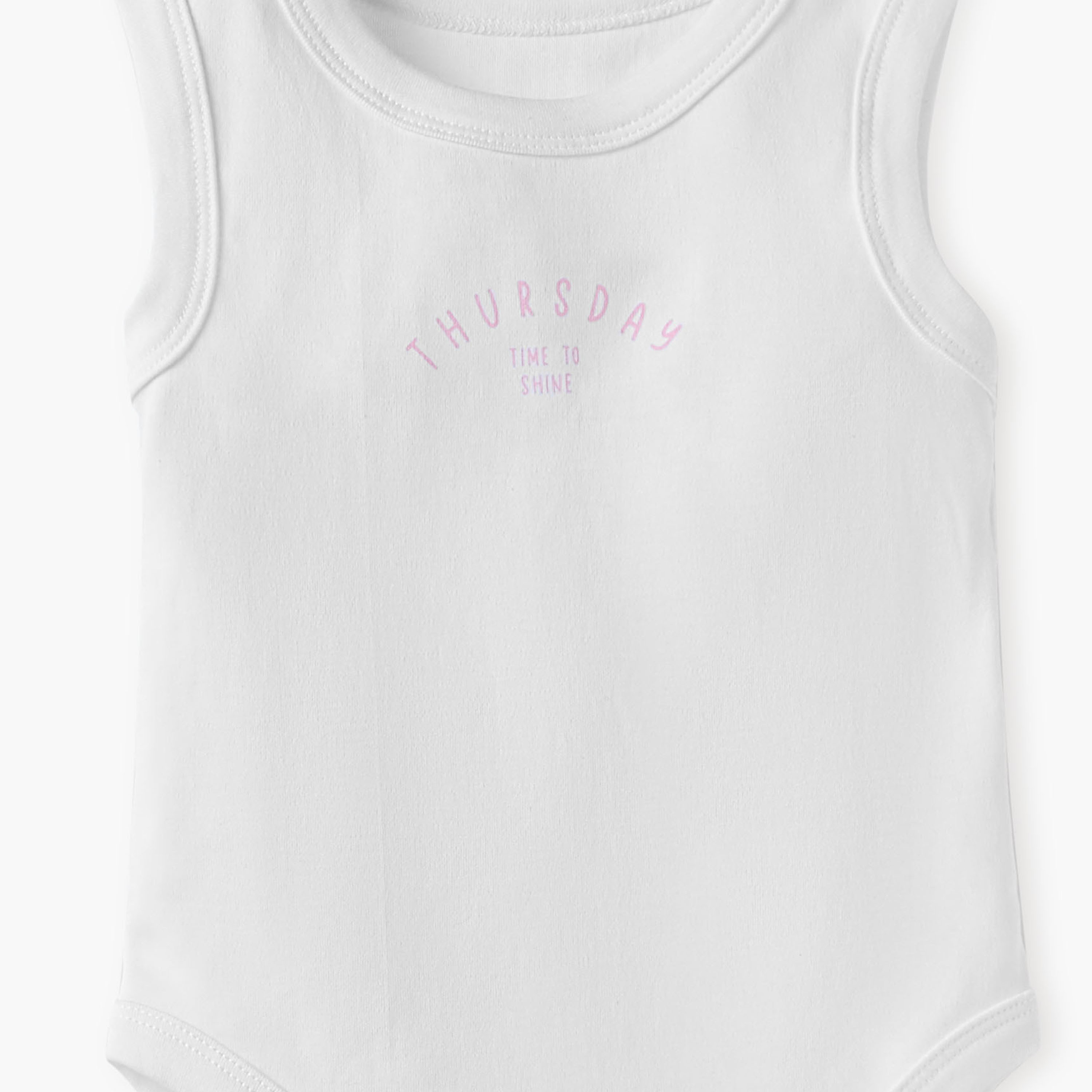 طقم بودي سوت دون أكمام 7 قطع بطبعات من جونيورز-baby-girls-clothing-bodysuits-image-14