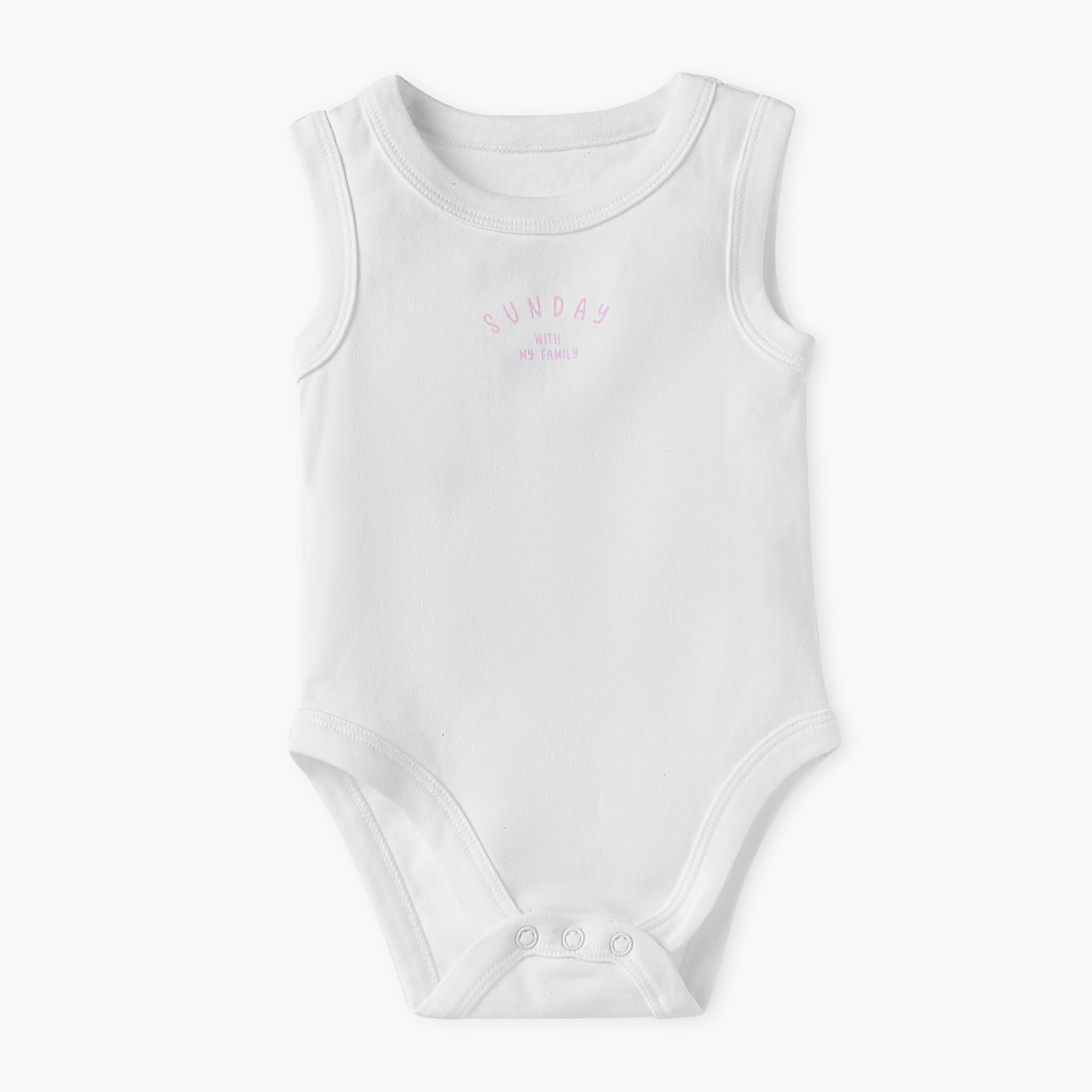 طقم بودي سوت دون أكمام 7 قطع بطبعات من جونيورز-baby-girls-clothing-bodysuits-image-8