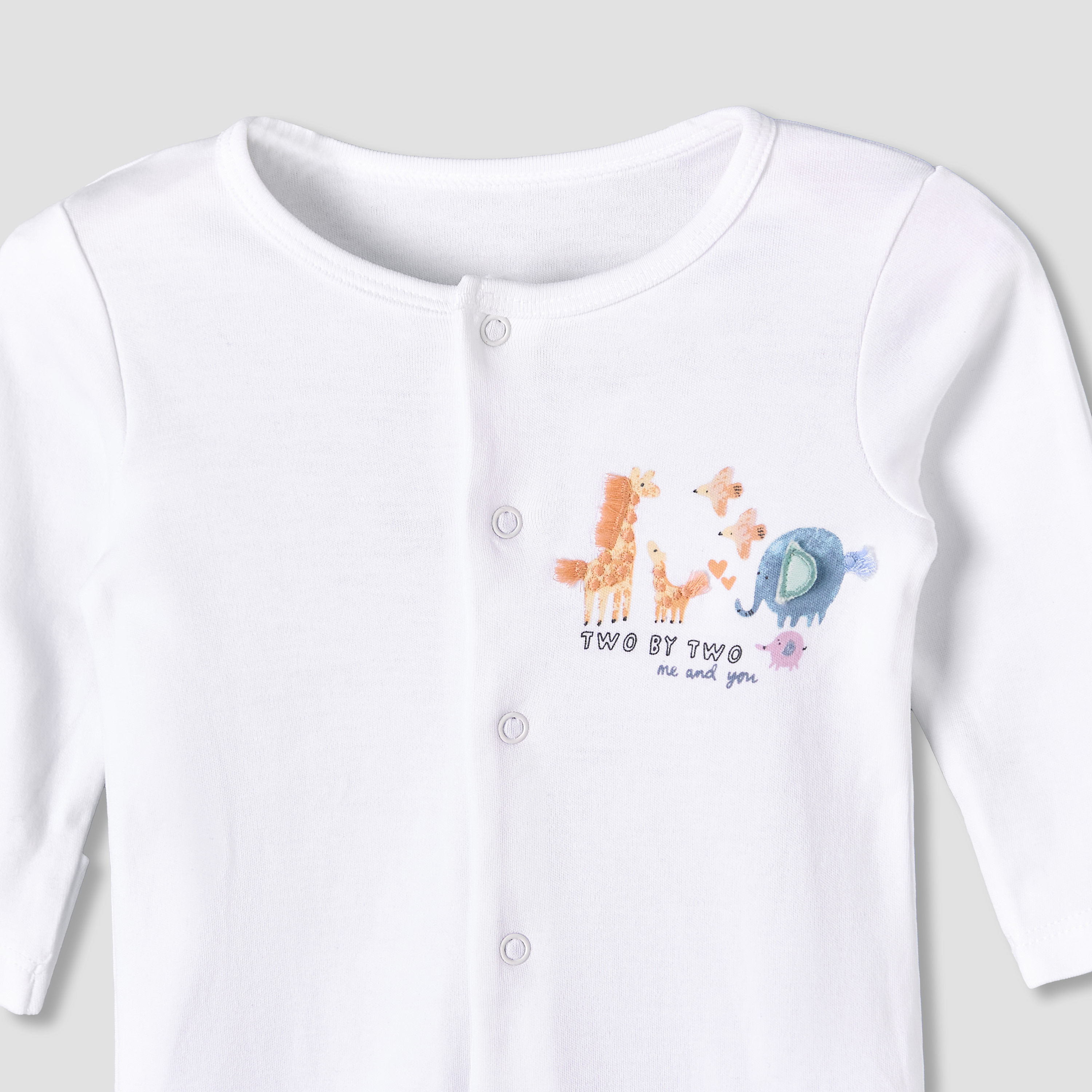 Pack of 3 Juniors Cotton Long Sleeve Sleepsuit with Safari Print-promo_babyshop_Buy2for115_QAT130126-image-6