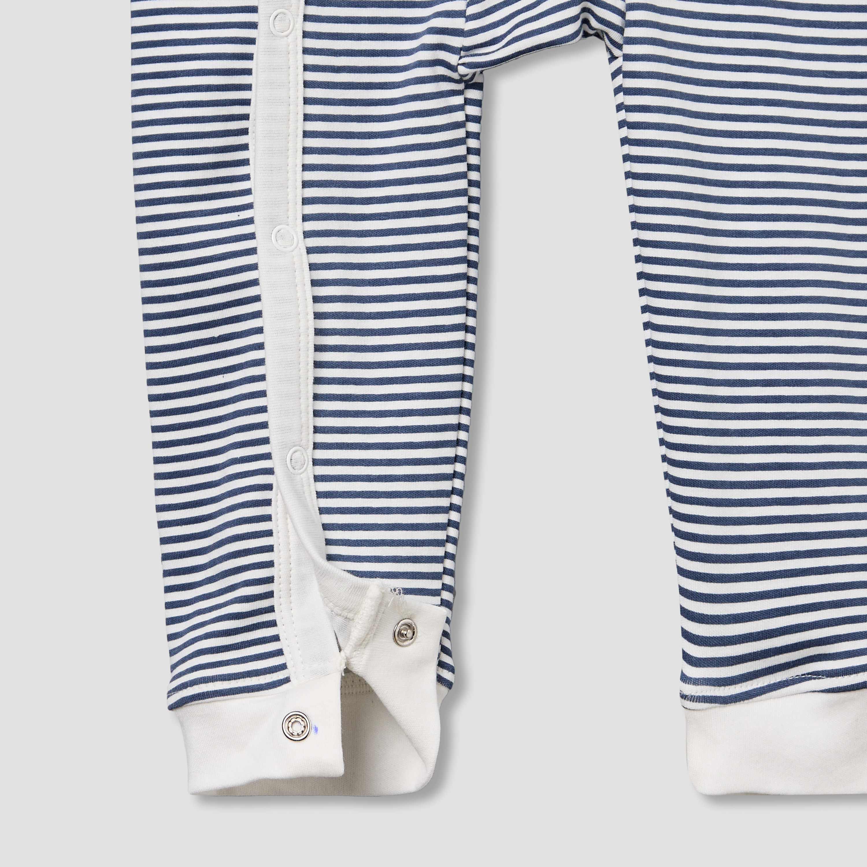 بدلات نوم قطن بطبعات قوارب بياقة مستديرة وأكمام طويلة من جونيورز - عبوة 3 قطع-baby-boys-clothing-nightwear-sleepsuits-image-10