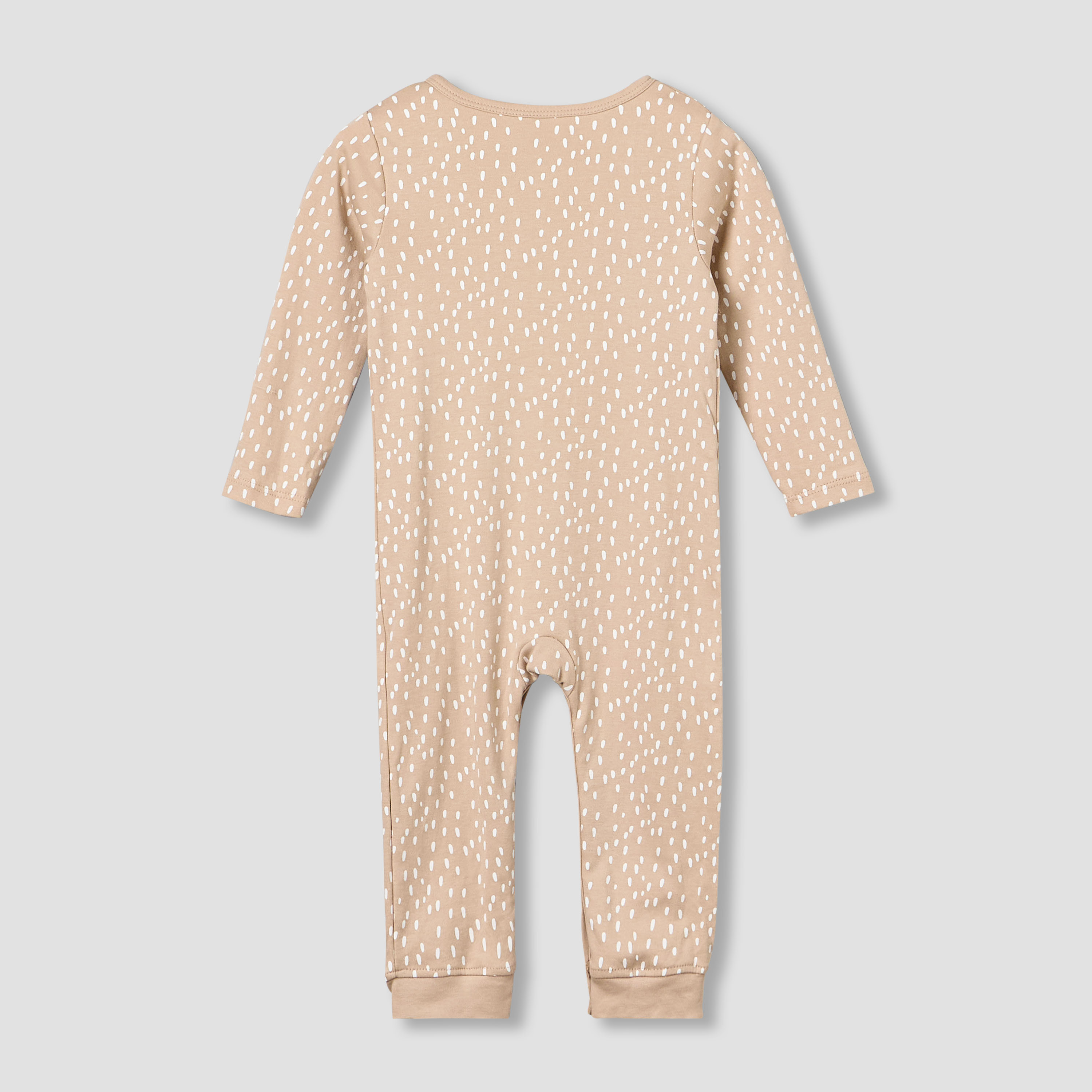 Pack of 3 Juniors Cotton Round Neck Long Sleeves Sleepsuit with Safari Print-baby-boys-clothing-nightwear-sleepsuits-image-6