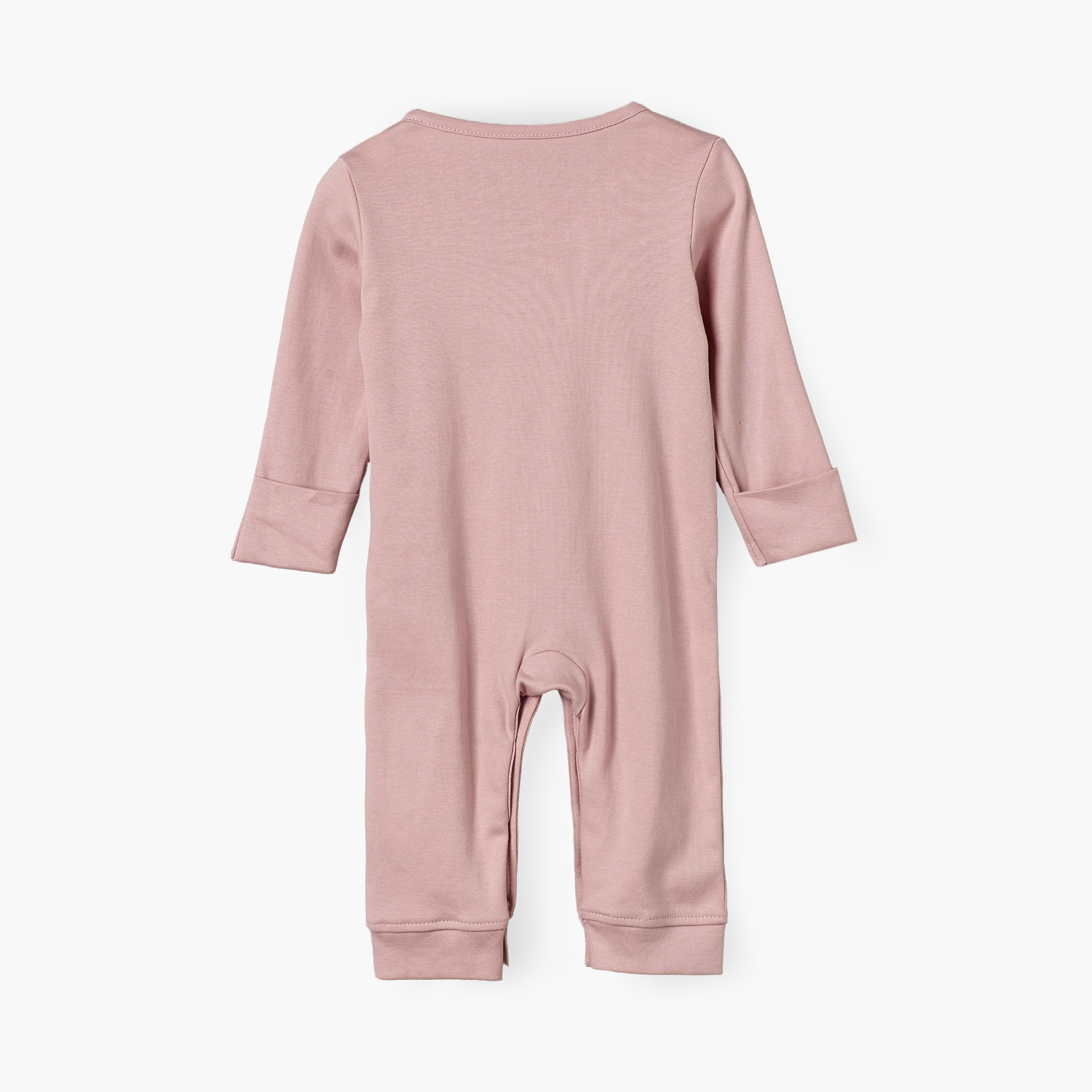 Pack of 3 Juniors Cotton Crew Neck Long Sleeves Sleepsuit with Fox Print-baby-girls-clothing-nightwear-sleepsuits-image-6