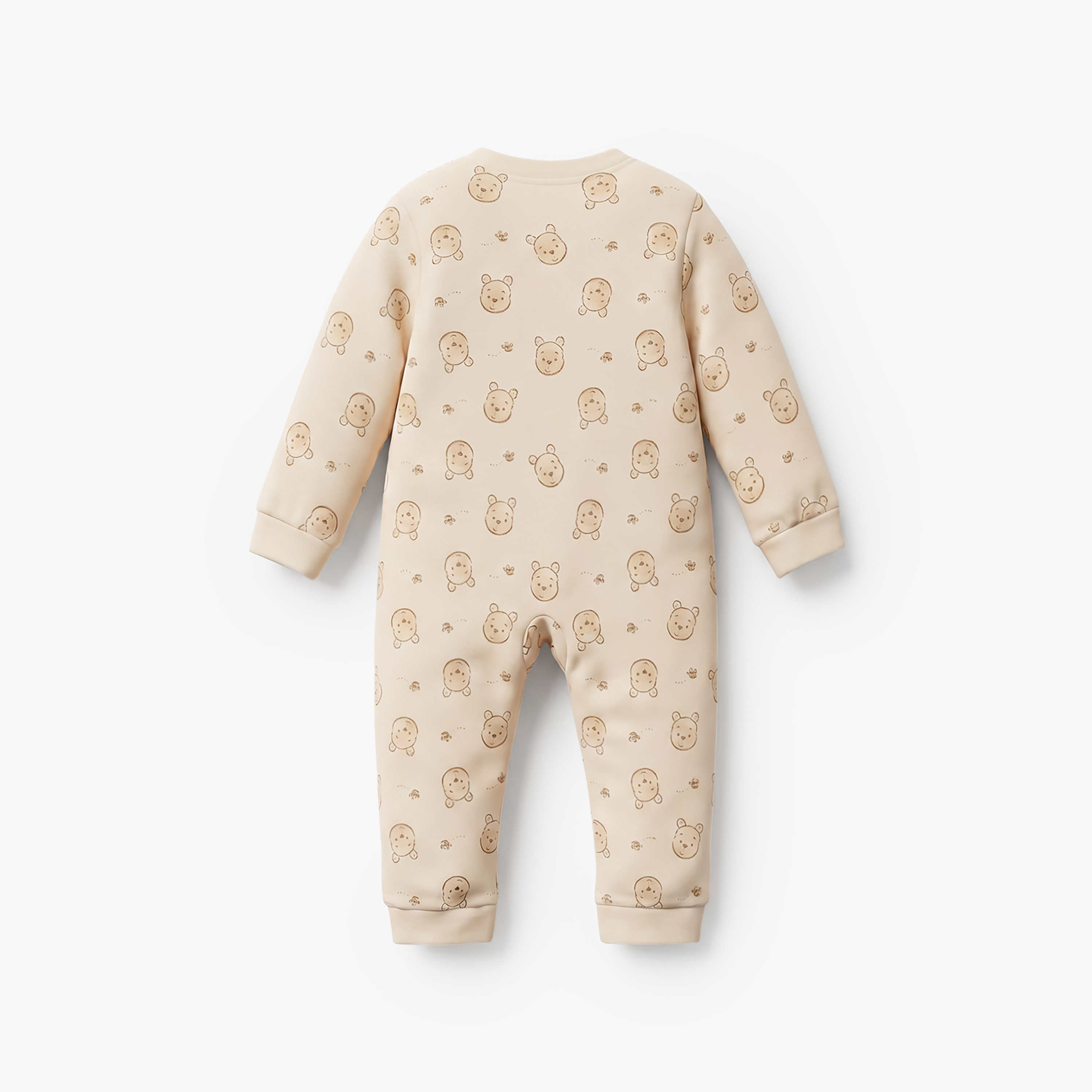 Pack of 3 Disney Cotton Mandarin Collar Long Sleeves Sleepsuit with Winnie the Pooh Print-baby-boys-clothing-nightwear-sleepsuits-image-6