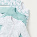 Juniors Elephant Print Sleepsuit with Long Sleeves - Set of 3-Sleepsuits-thumbnailMobile-4