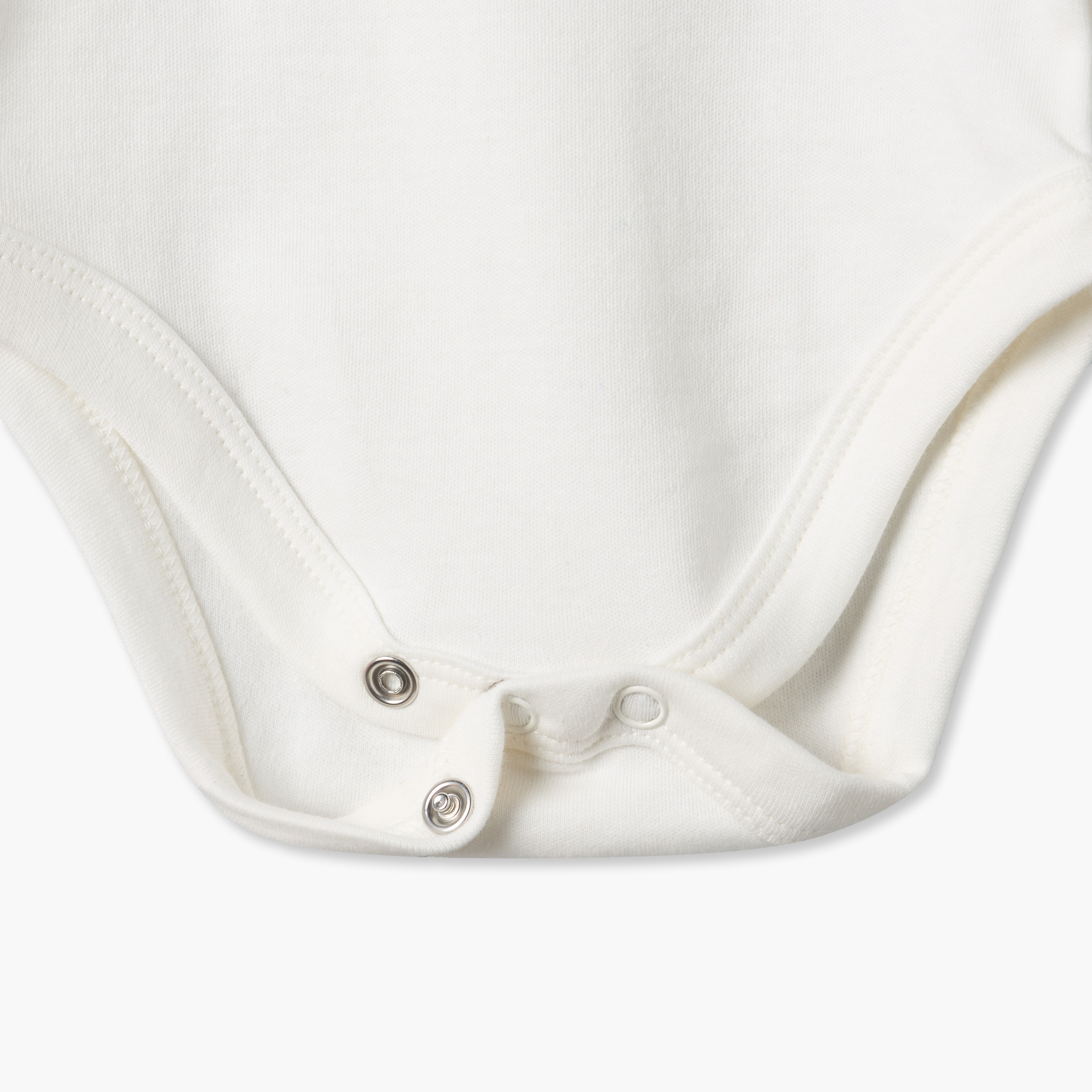 Pack of 2 Juniors Crew Neck Long Sleeves Bodysuit with Snap Button Closure-baby-boys-clothing-bodysuits-image-5
