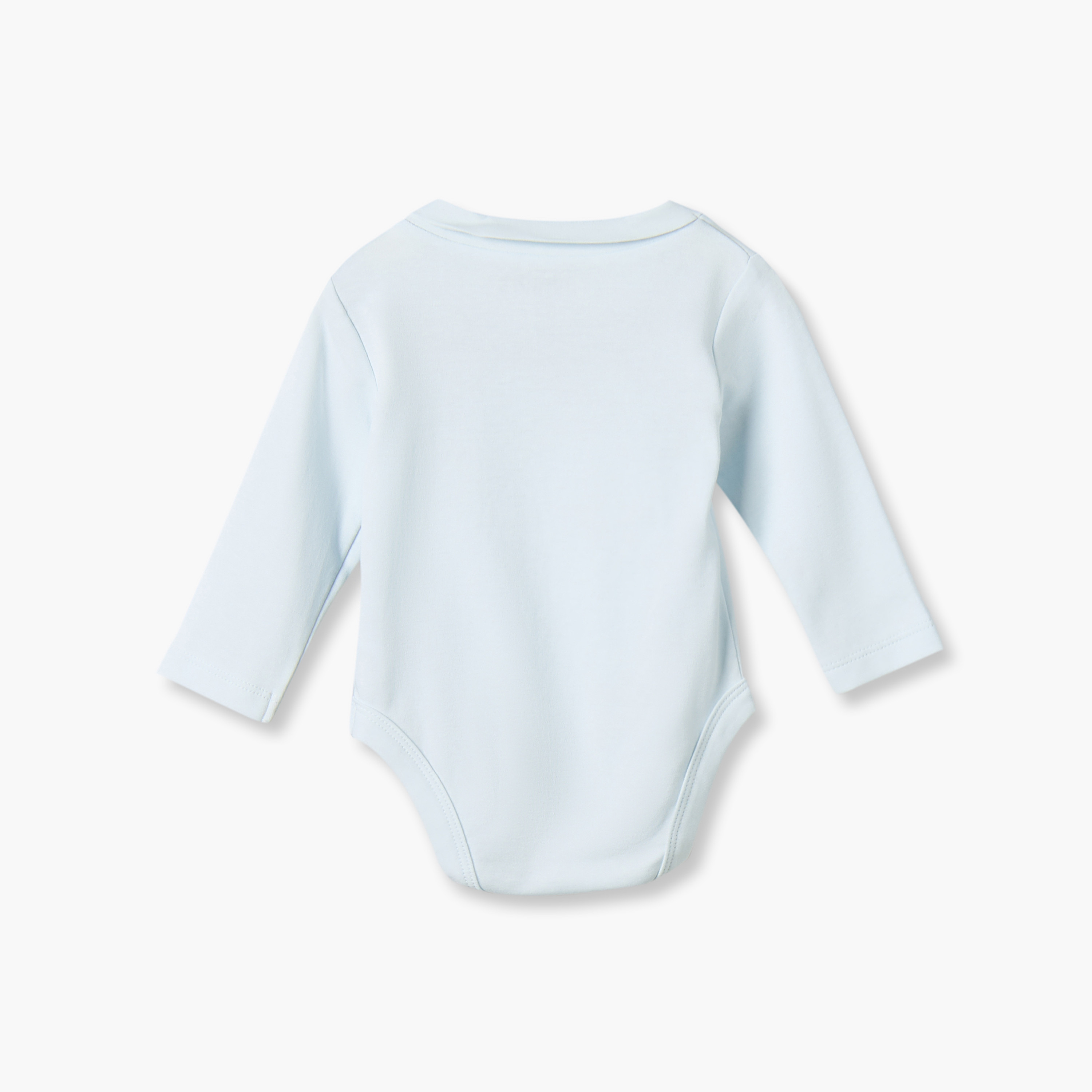 Pack of 2 Juniors Crew Neck Long Sleeves Bodysuit with Fun Print-baby-boys-clothing-bodysuits-image-3