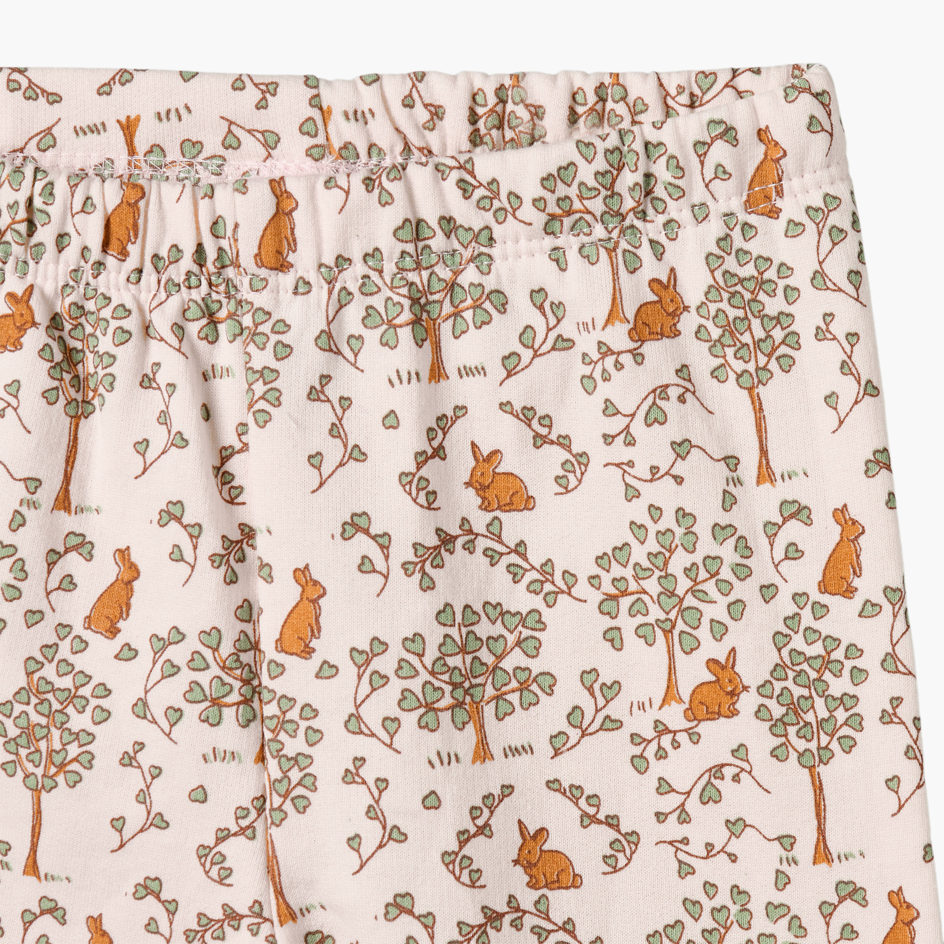 Juniors Cotton Round Neck Long Sleeves Pyjama Set with Rabbit Print-baby-girls-clothing-nightwear-pyjamasets-image-8