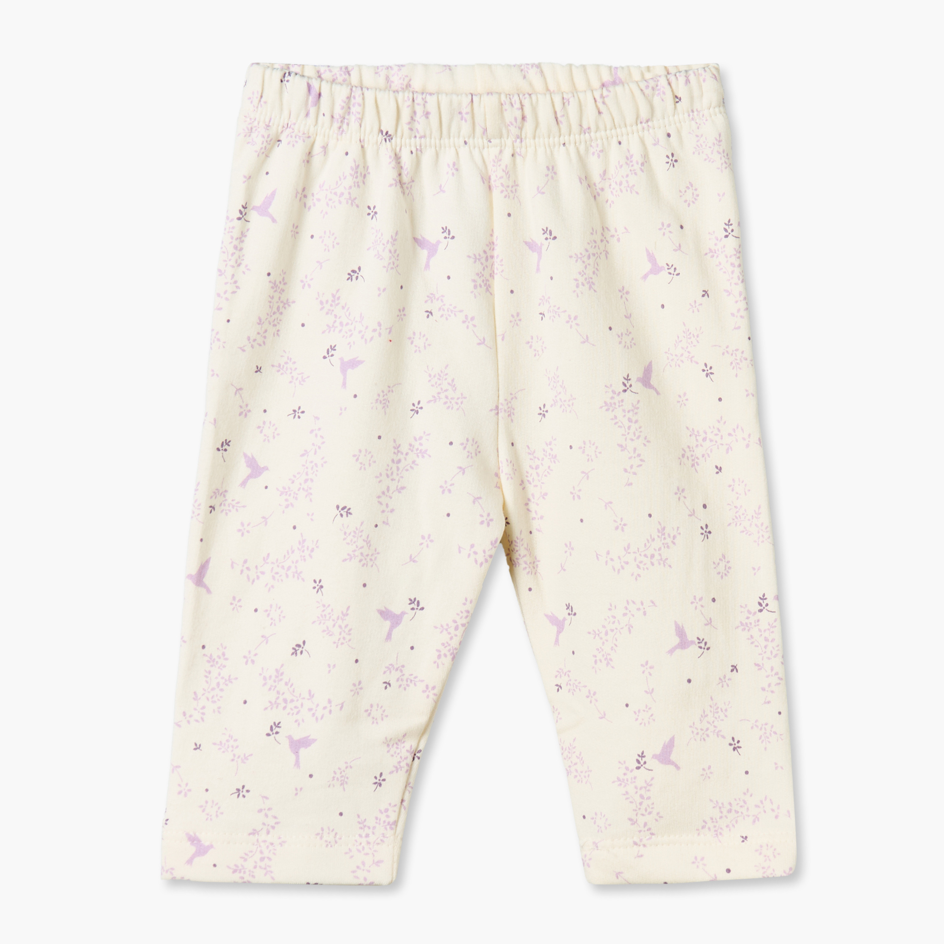 Juniors Cotton Round Neck Long Sleeves Pyjama Set with Floral Print-baby-girls-clothing-nightwear-pyjamasets-image-3