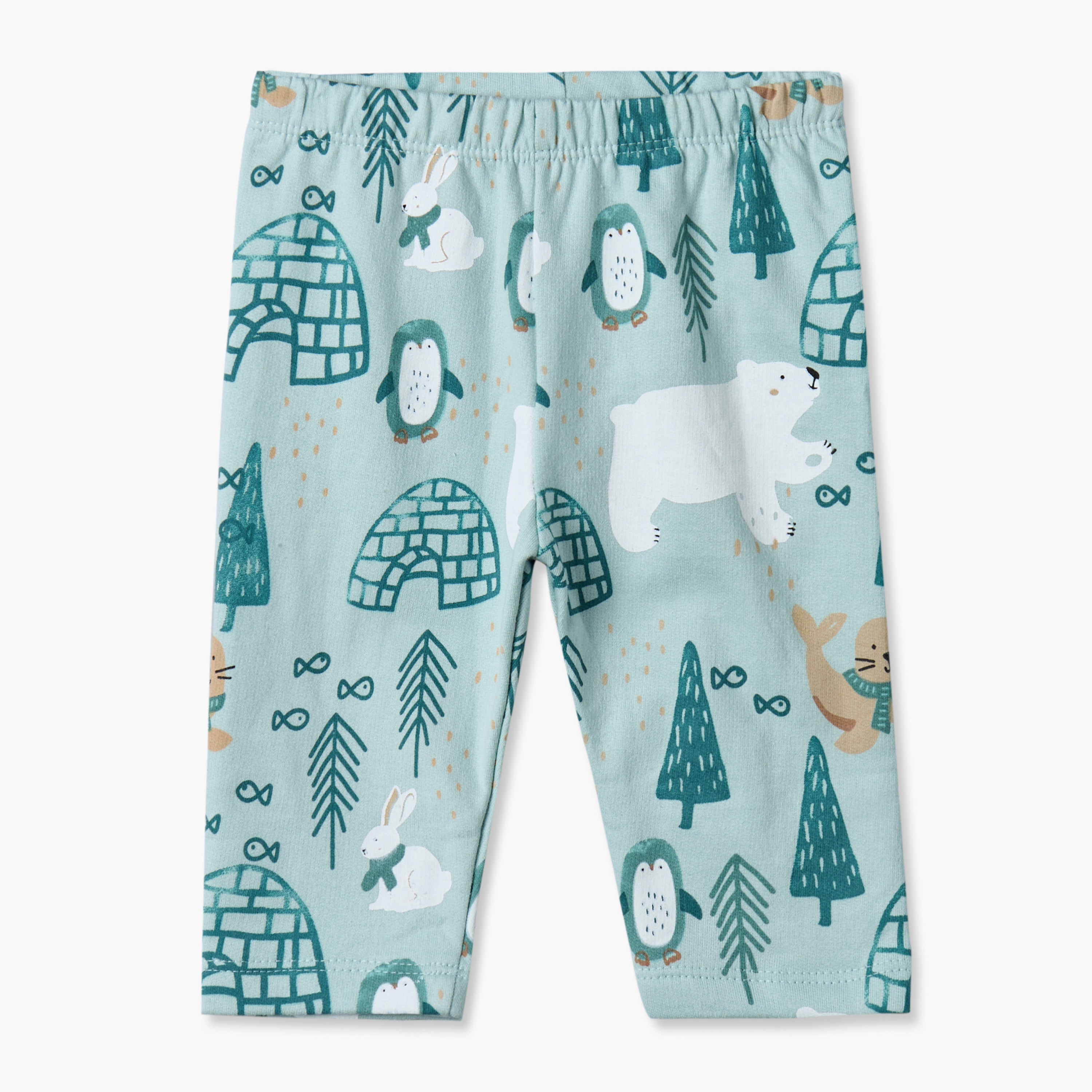 طقم بيجاما قطن بياقة ضيقة وأكمام طويلة وزر إغلاق كبس من جونيورز-baby-boys-clothing-nightwear-pyjamasets-image-3