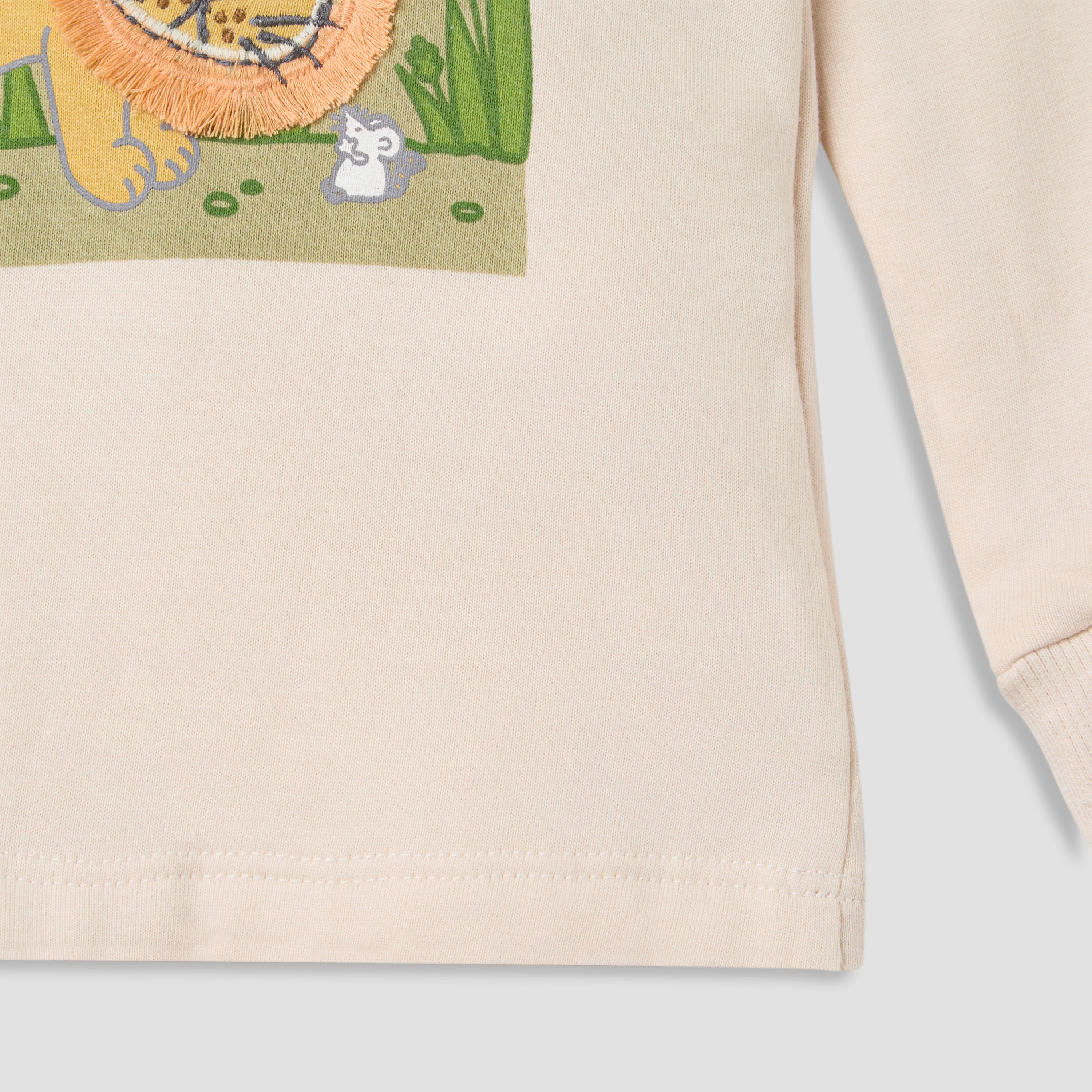 Juniors Pyjama Set with Animal Applique Detail - Cotton - Long Sleeves - Crew Neck-baby-boys-clothing-nightwear-pyjamasets-image-5