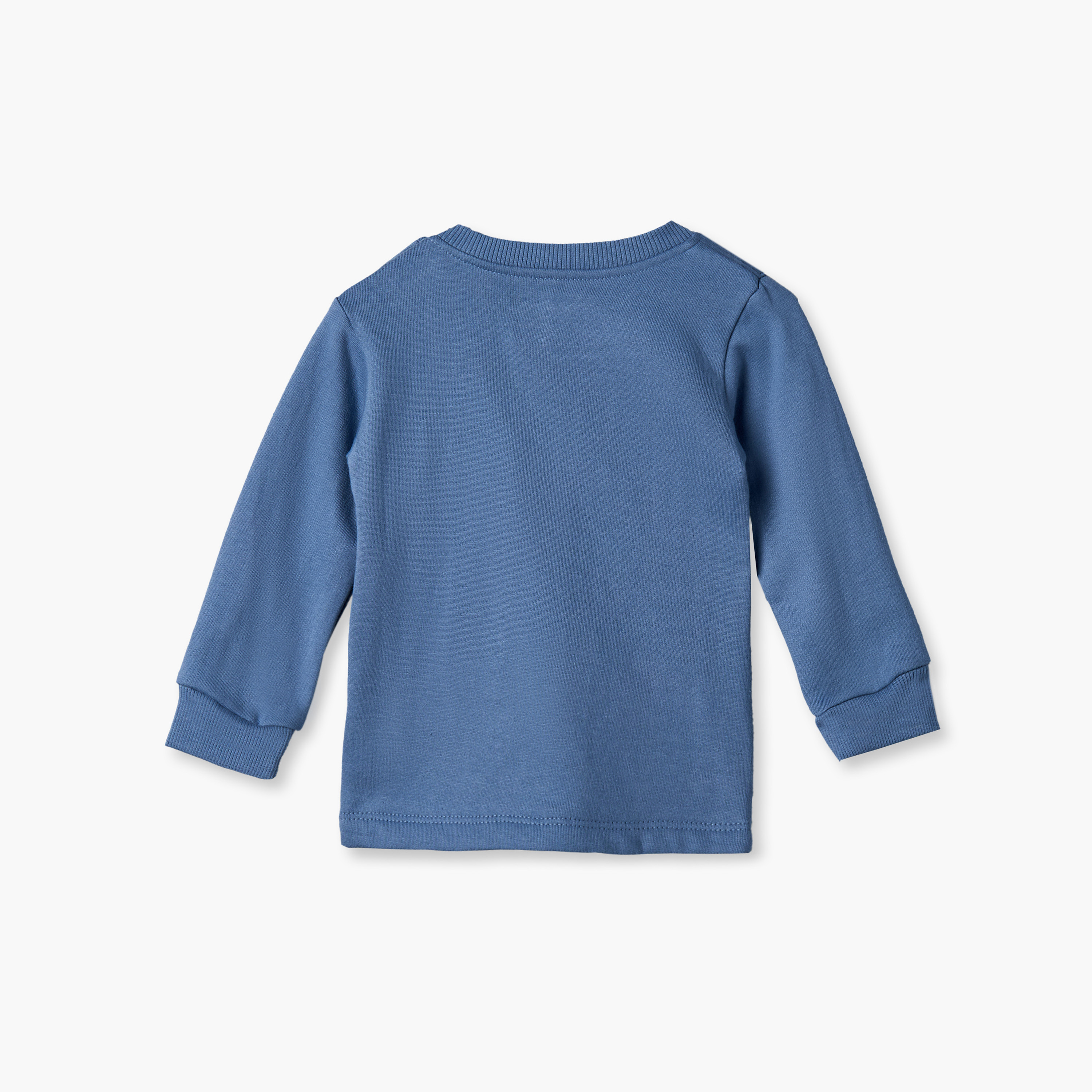 طقم بيجاما قطن بياقة ضيقة وأكمام طويلة وطبعات من جونيورز-baby-girls-clothing-nightwear-pyjamasets-image-4